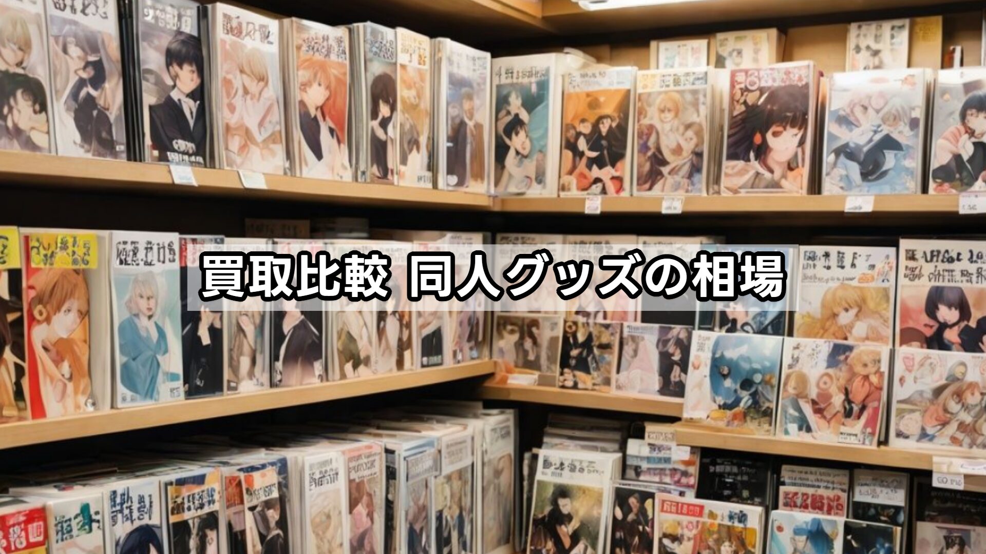 買取比較 同人グッズの相場