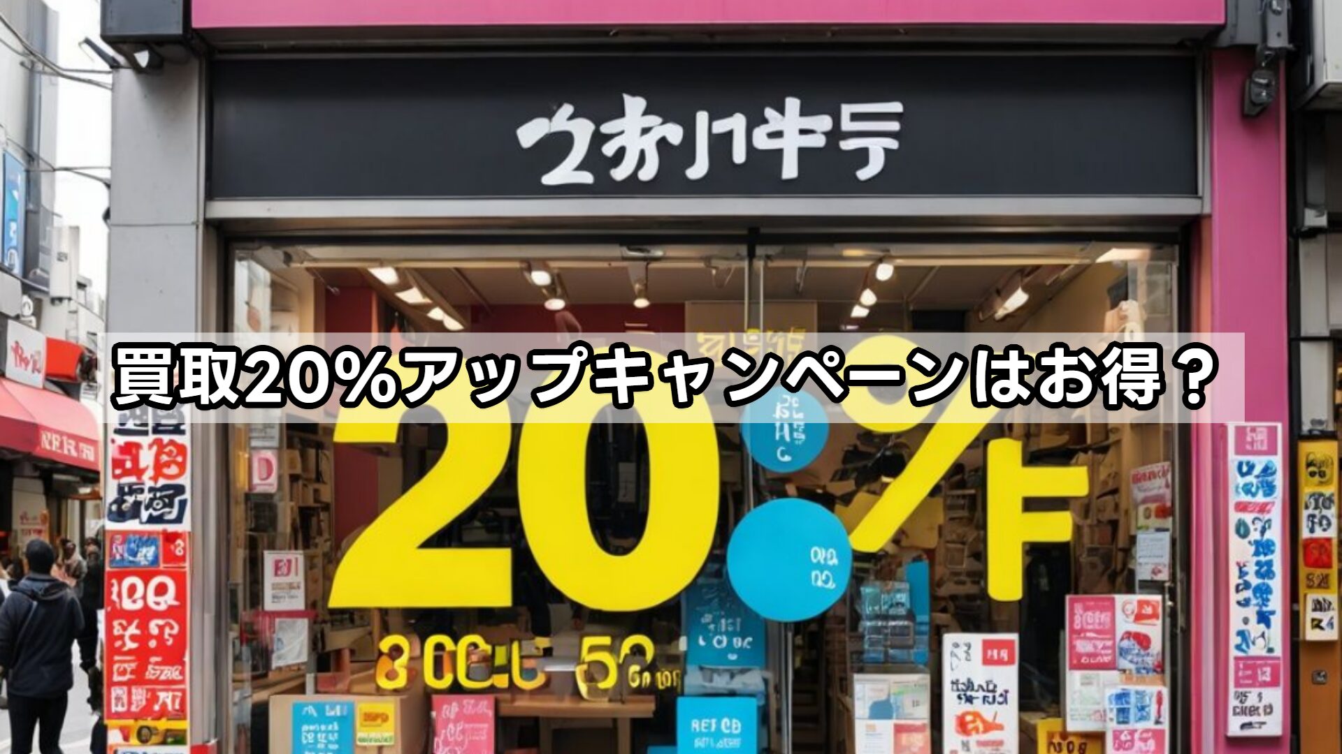 買取20%アップキャンペーンはお得？