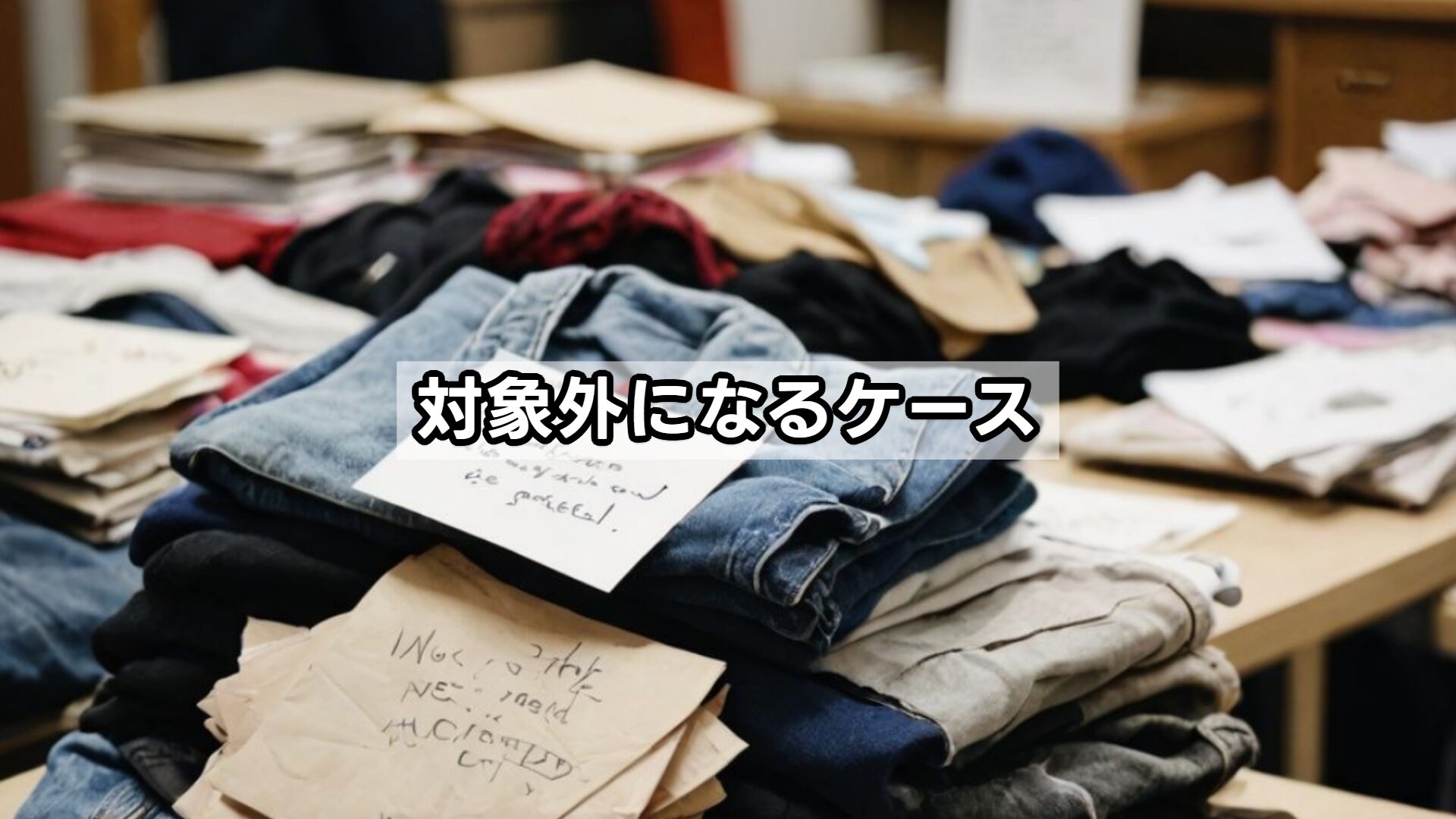 対象外になるケース