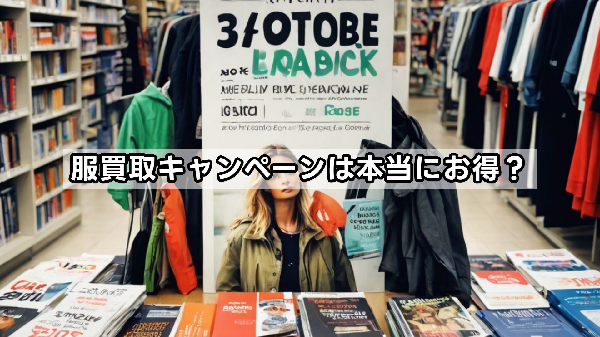 服買取キャンペーンは本当にお得?