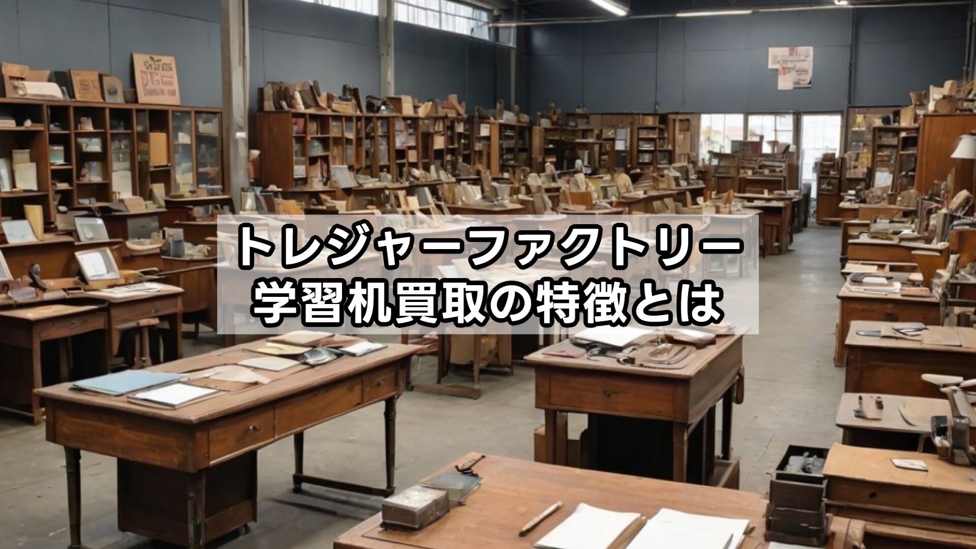トレジャーファクトリー学習机買取の特徴とは