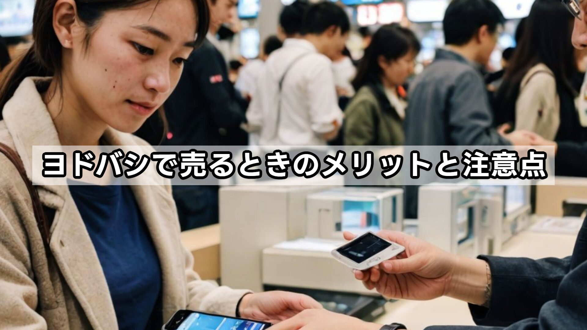 ヨドバシで売るときのメリットと注意点