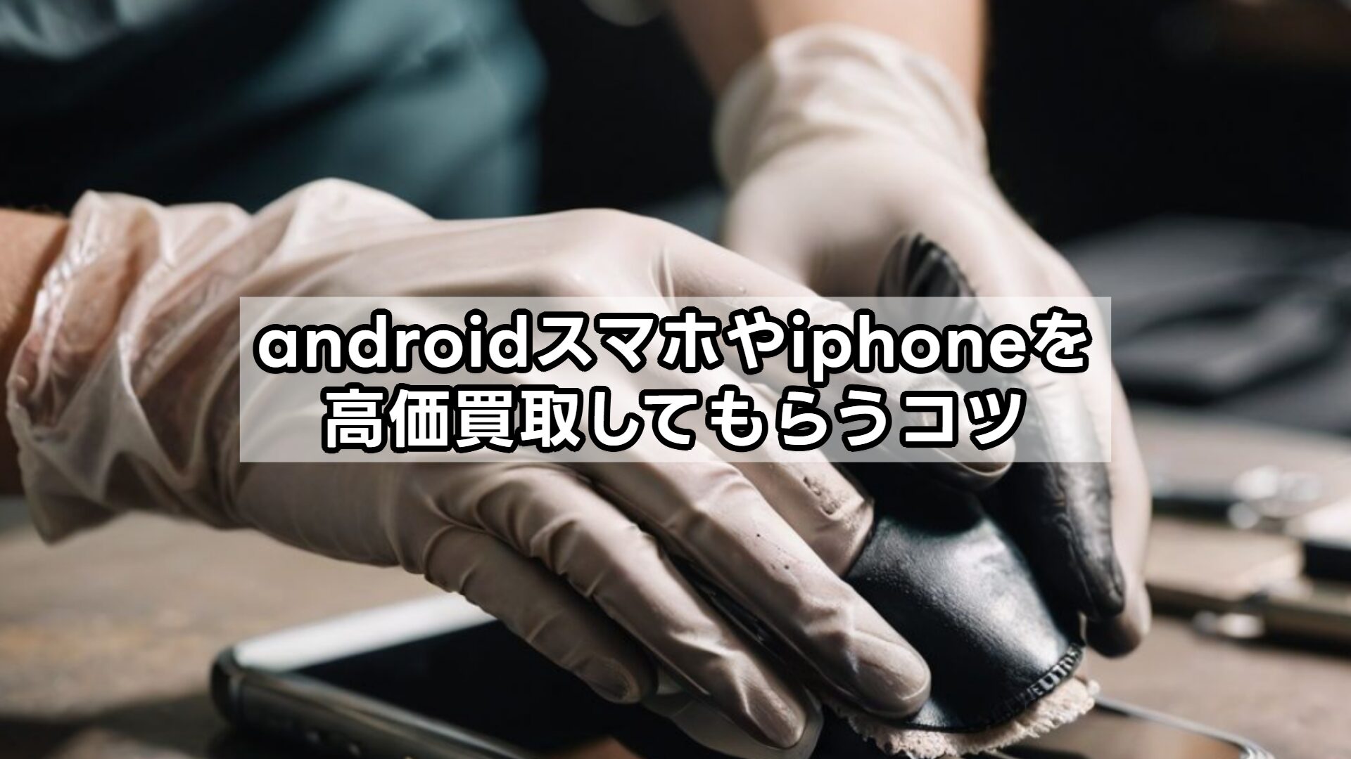 androidスマホやiphoneを高価買取してもらうコツ