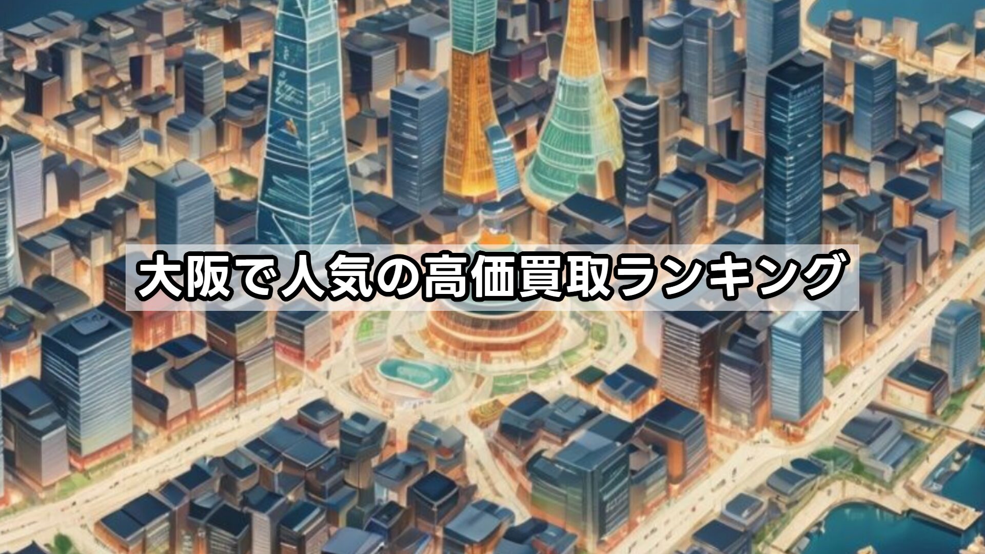 大阪で人気の高価買取ランキング