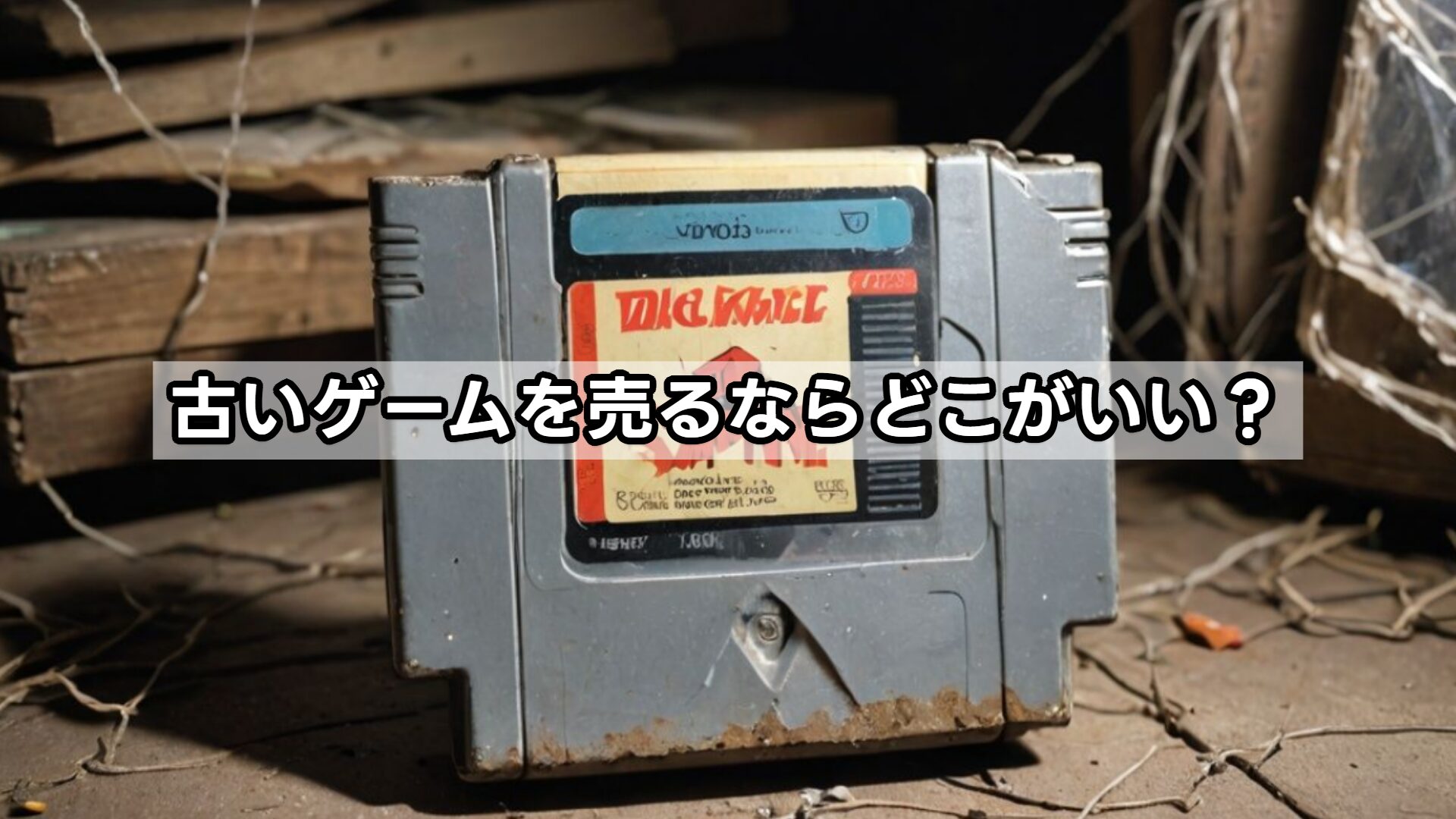 古いゲームを売るならどこがいい?