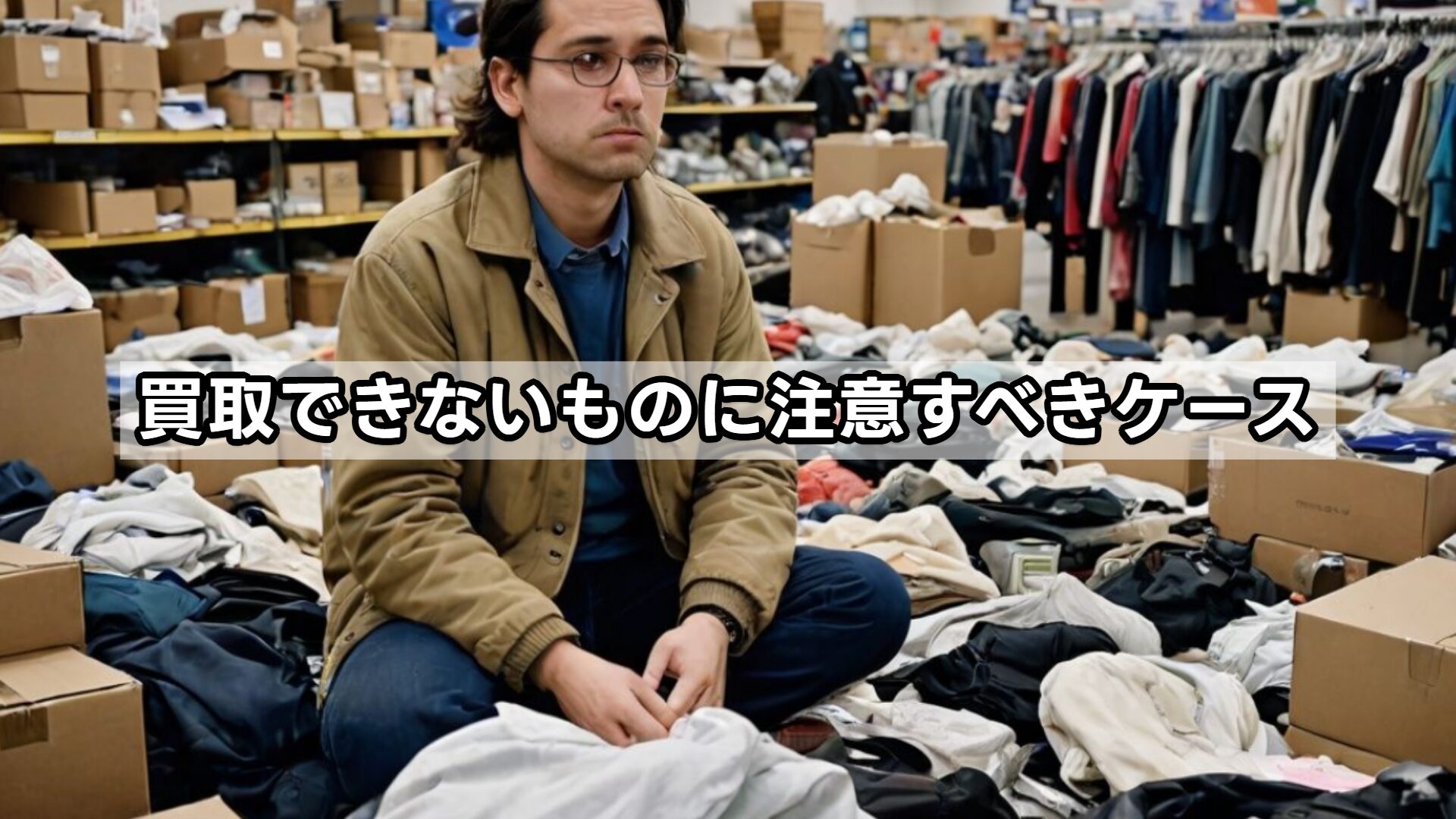 買取できないものに注意すべきケース