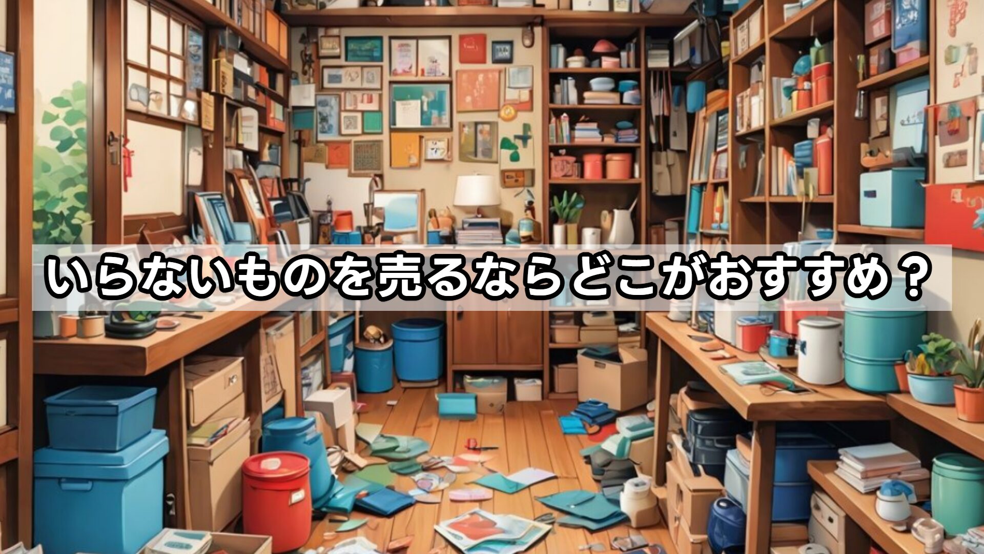 いらないものを売るならどこがおすすめ？