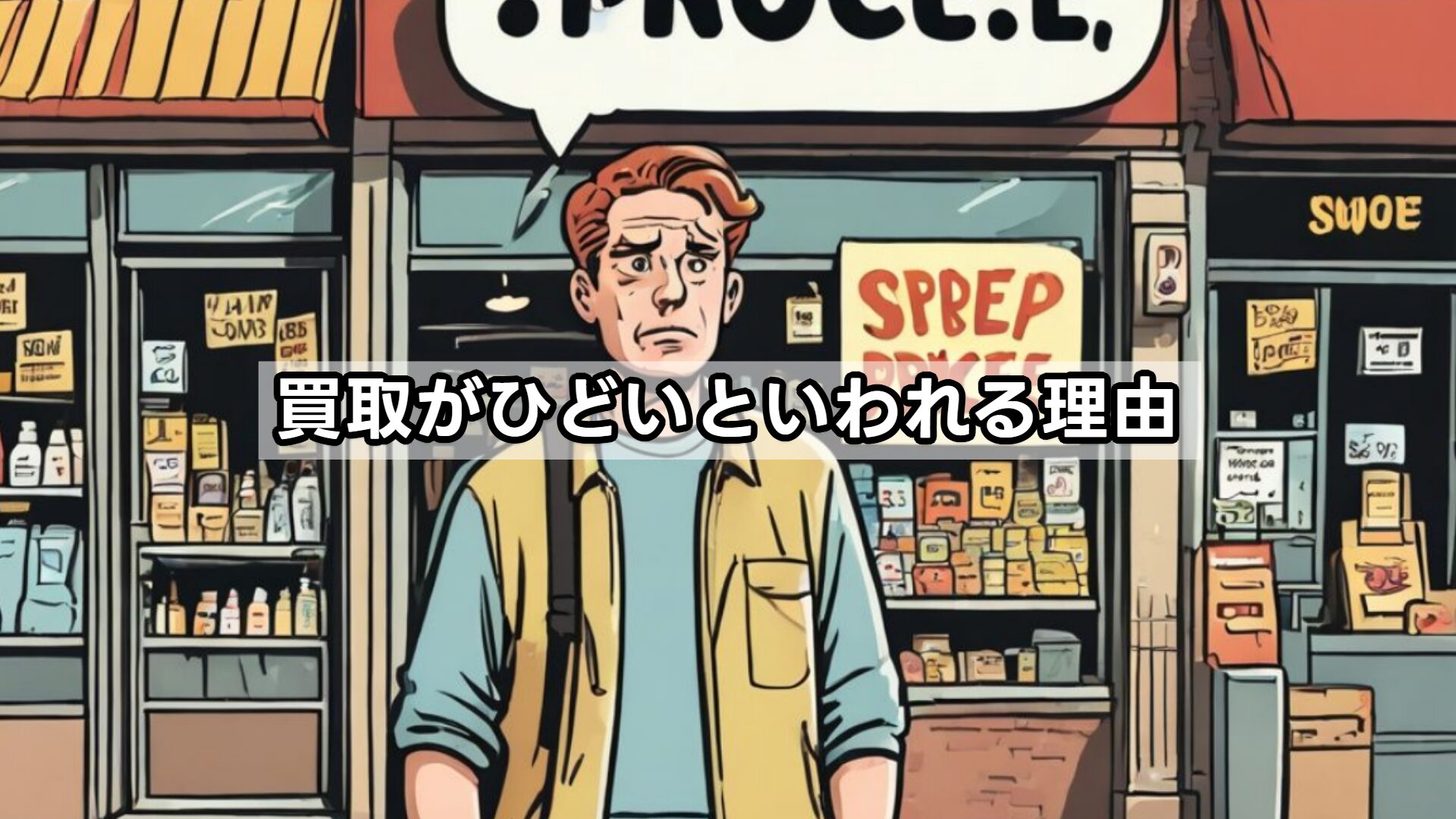 買取がひどいといわれる理由
