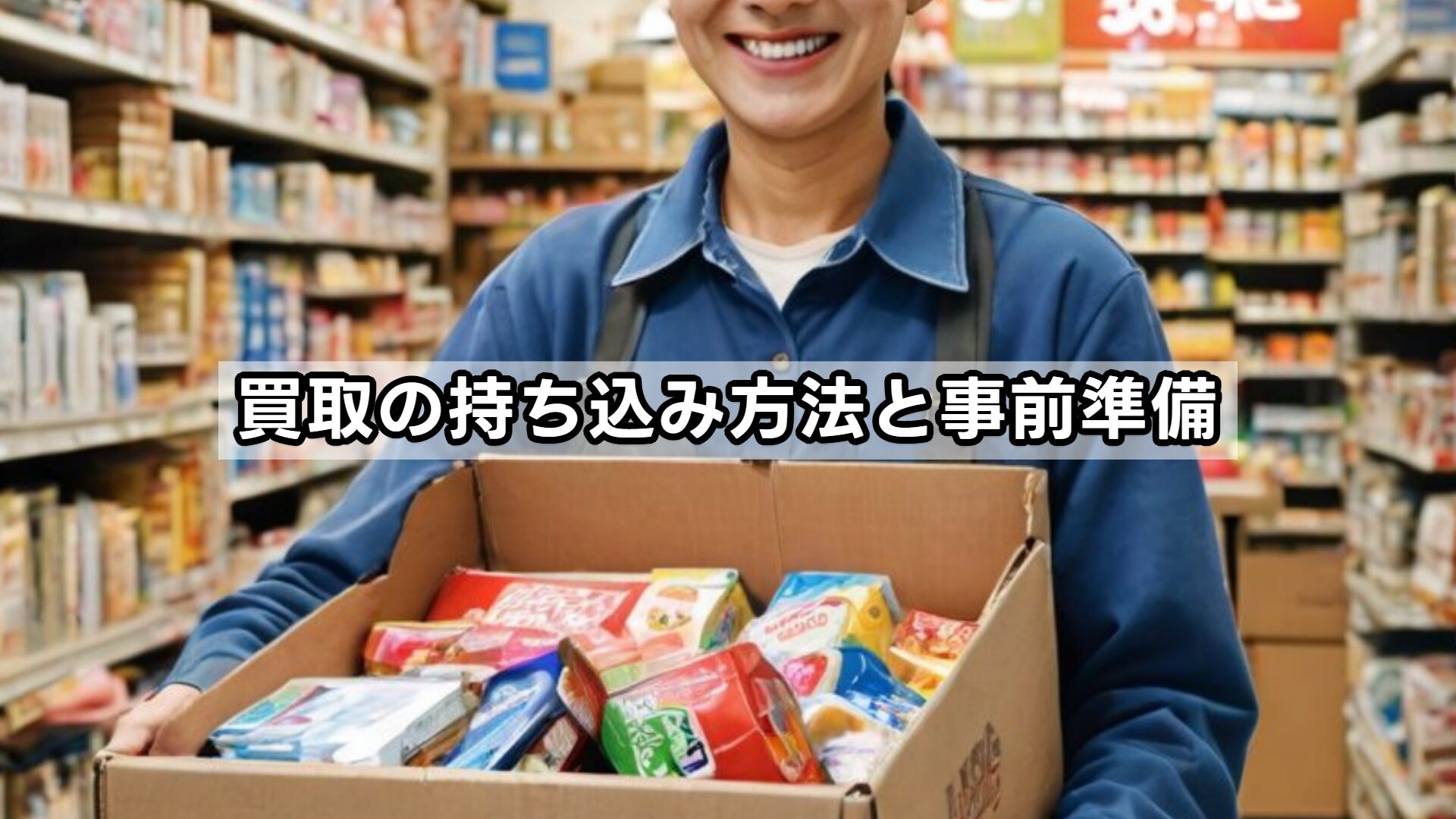 買取の持ち込み方法と事前準備