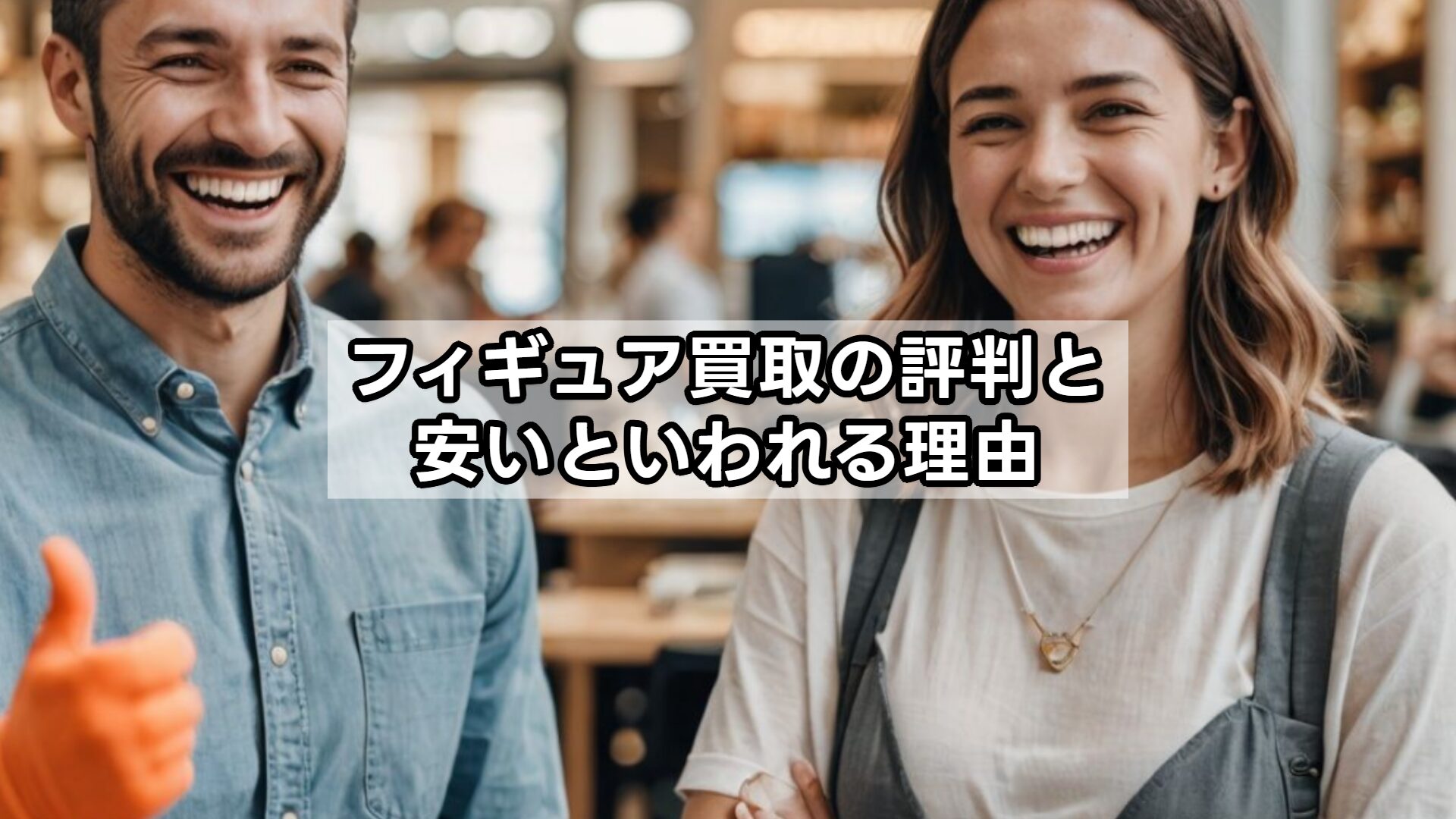 フィギュア買取の評判と安いといわれる理由