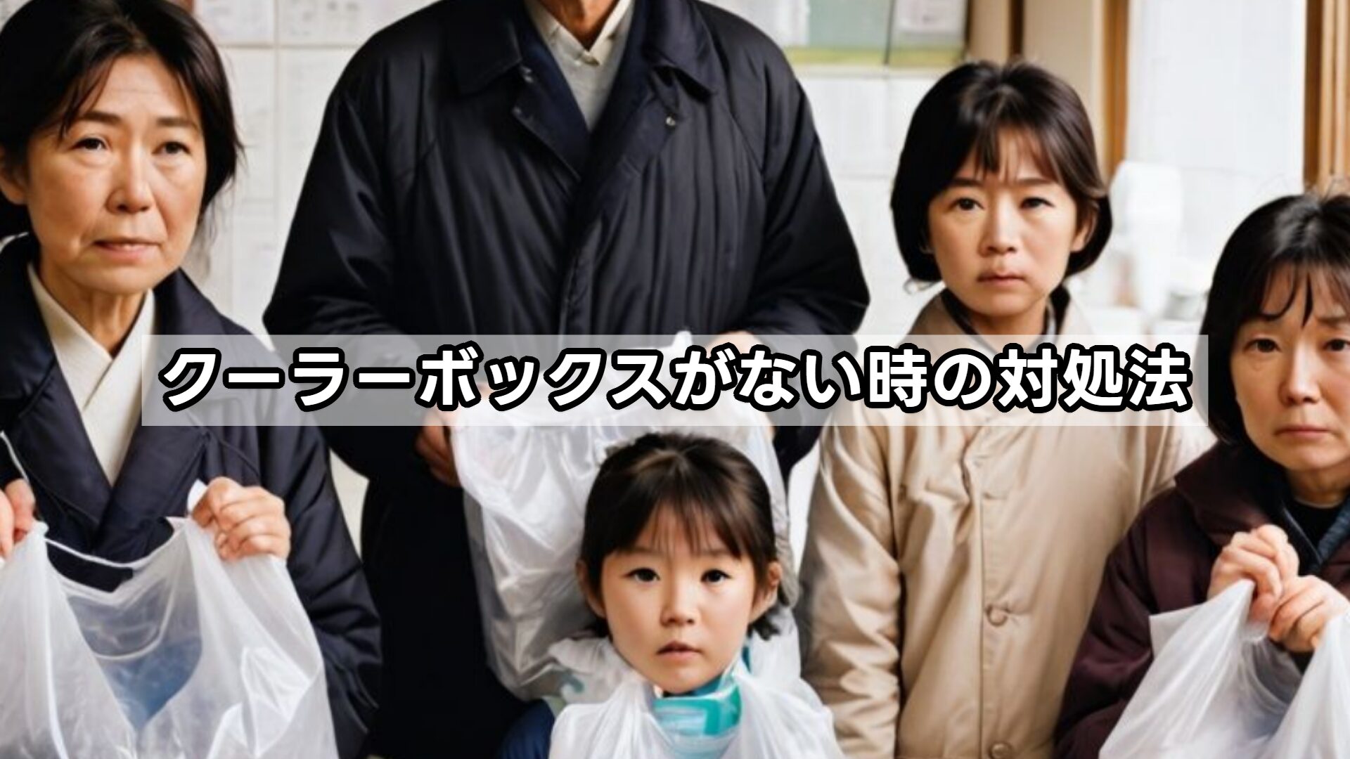 クーラーボックスがない時の対処法