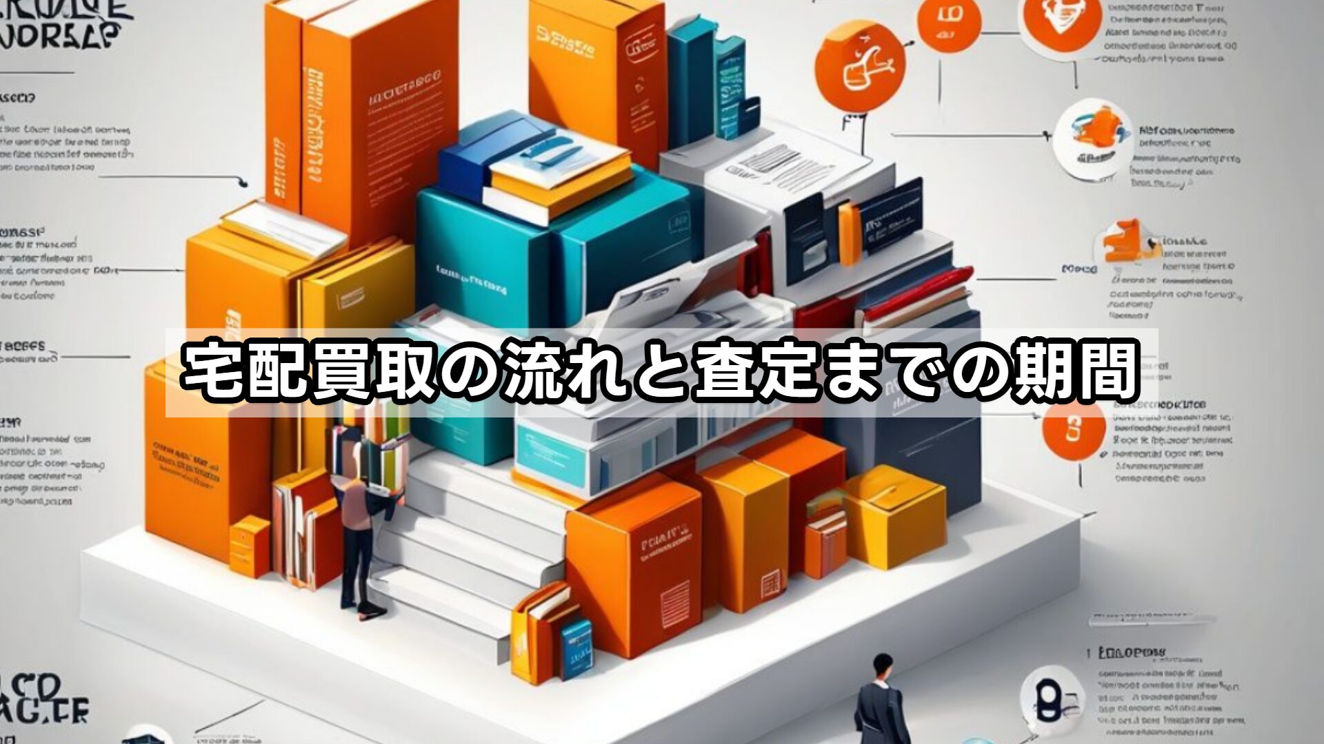 宅配買取の流れと査定までの期間