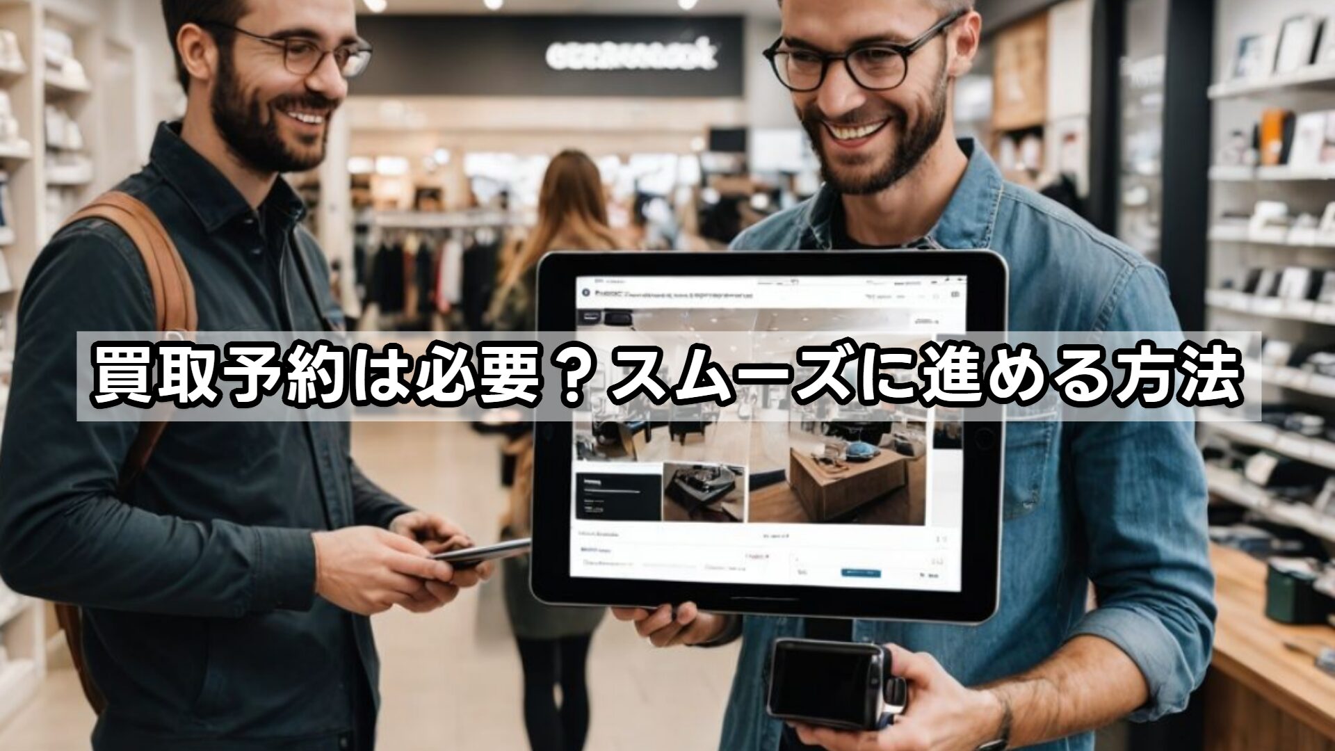 買取予約は必要？スムーズに進める方法