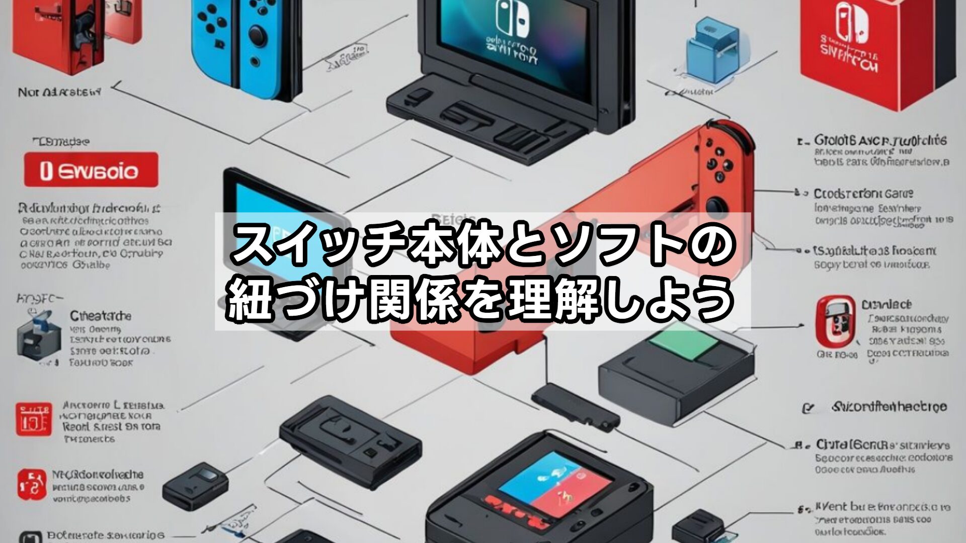スイッチ本体とソフトの紐づけ関係を理解しよう