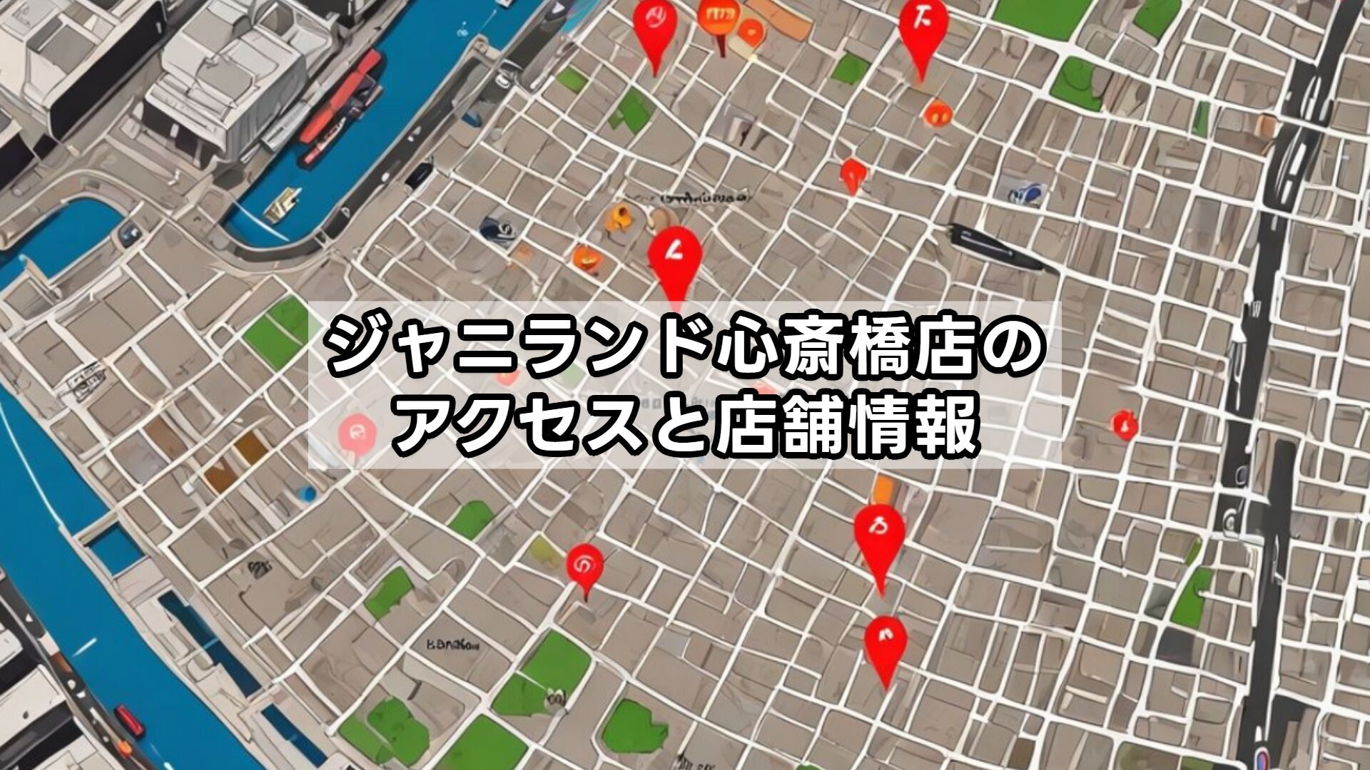 ジャニランド心斎橋店のアクセスと店舗情報