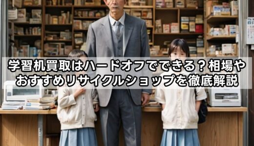 学習机買取はハードオフでできる？相場やおすすめリサイクルショップを徹底解説