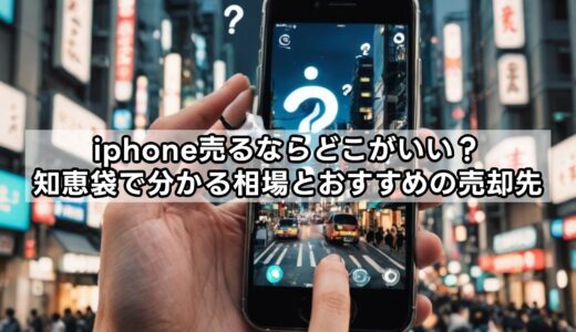 iphone売るならどこがいい？知恵袋で分かる相場とおすすめの売却先