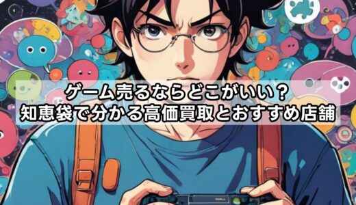 ゲーム売るならどこがいい？知恵袋で分かる高価買取とおすすめ店舗