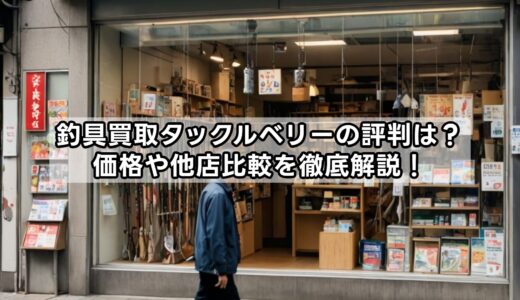 釣具買取タックルベリーの評判は？価格や他店比較を徹底解説！