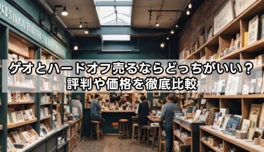 ゲオとハードオフ売るならどっちがいい？評判や価格を徹底比較