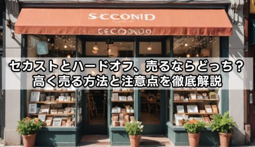 セカストとハードオフ、売るならどっち？高く売る方法と注意点を徹底解説