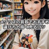 アニメグッズの買取でおすすめは？選び方と高く売るコツ