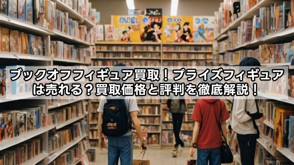 ブックオフフィギュア買取 ！プライズフィギュアは売れる？買取価格と評判を徹底解説！