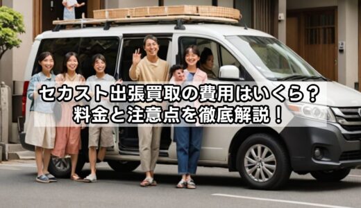 セカスト出張買取の費用はいくら？料金と注意点を徹底解説！