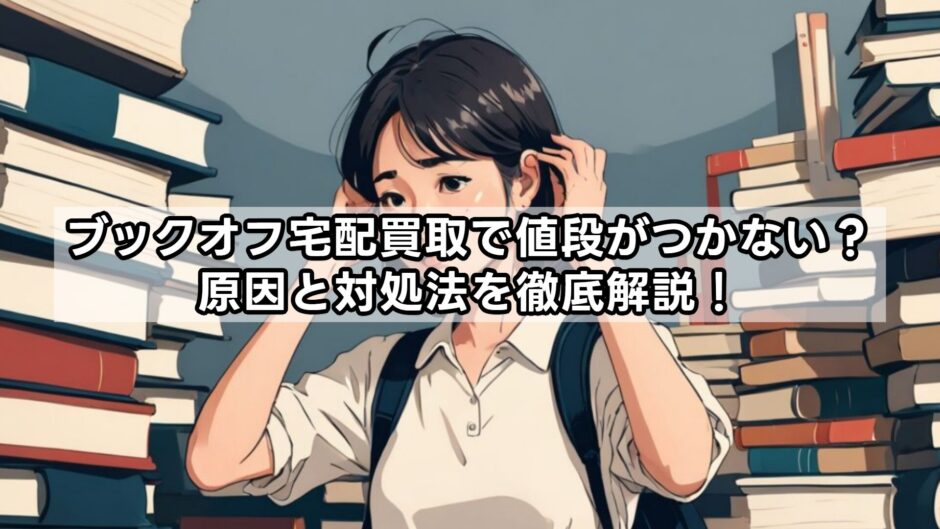 ブックオフ宅配買取で値段がつかない?原因と対処法を徹底解説!