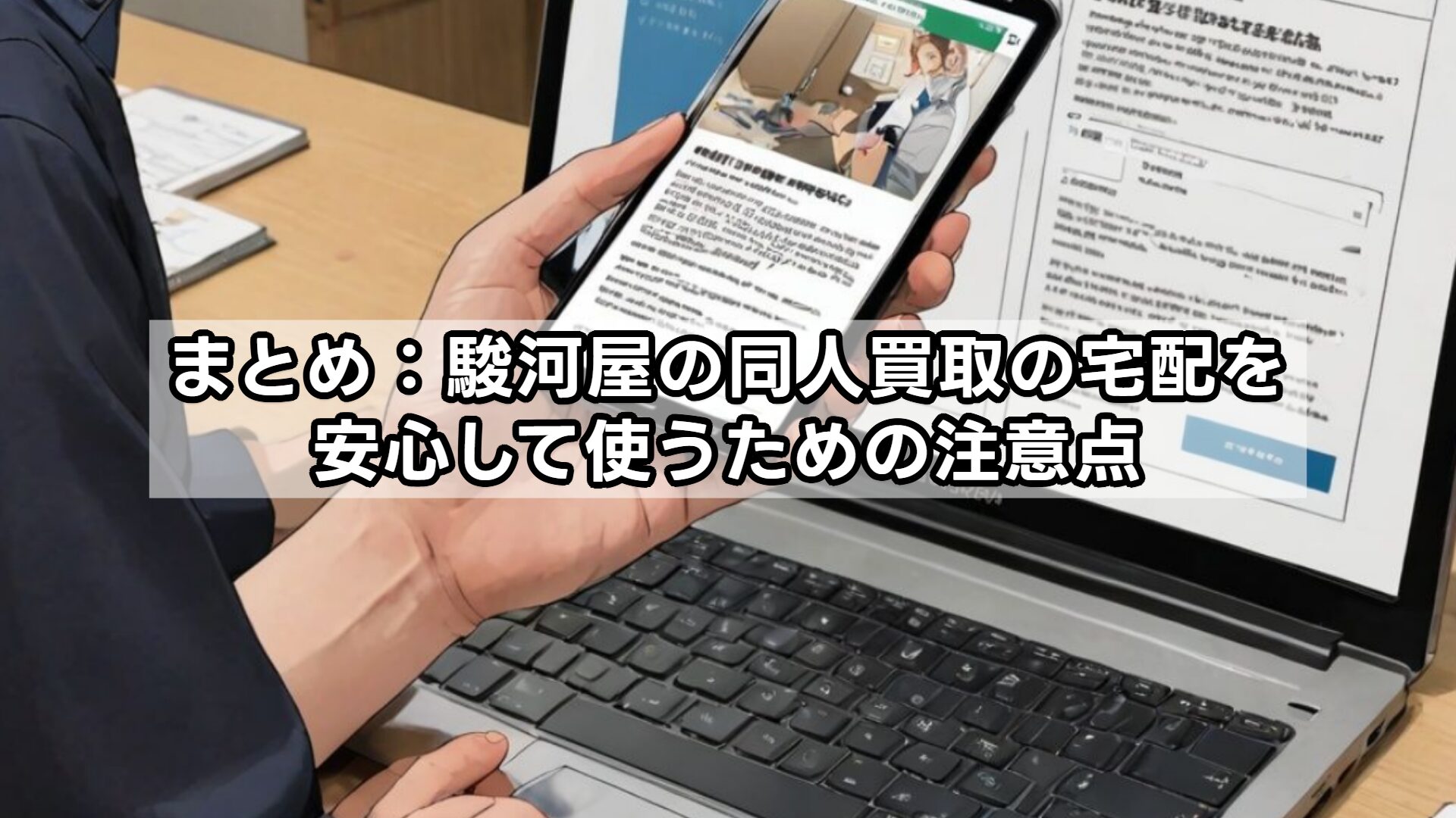 まとめ:駿河屋の同人買取の宅配を安心して使うための注意点