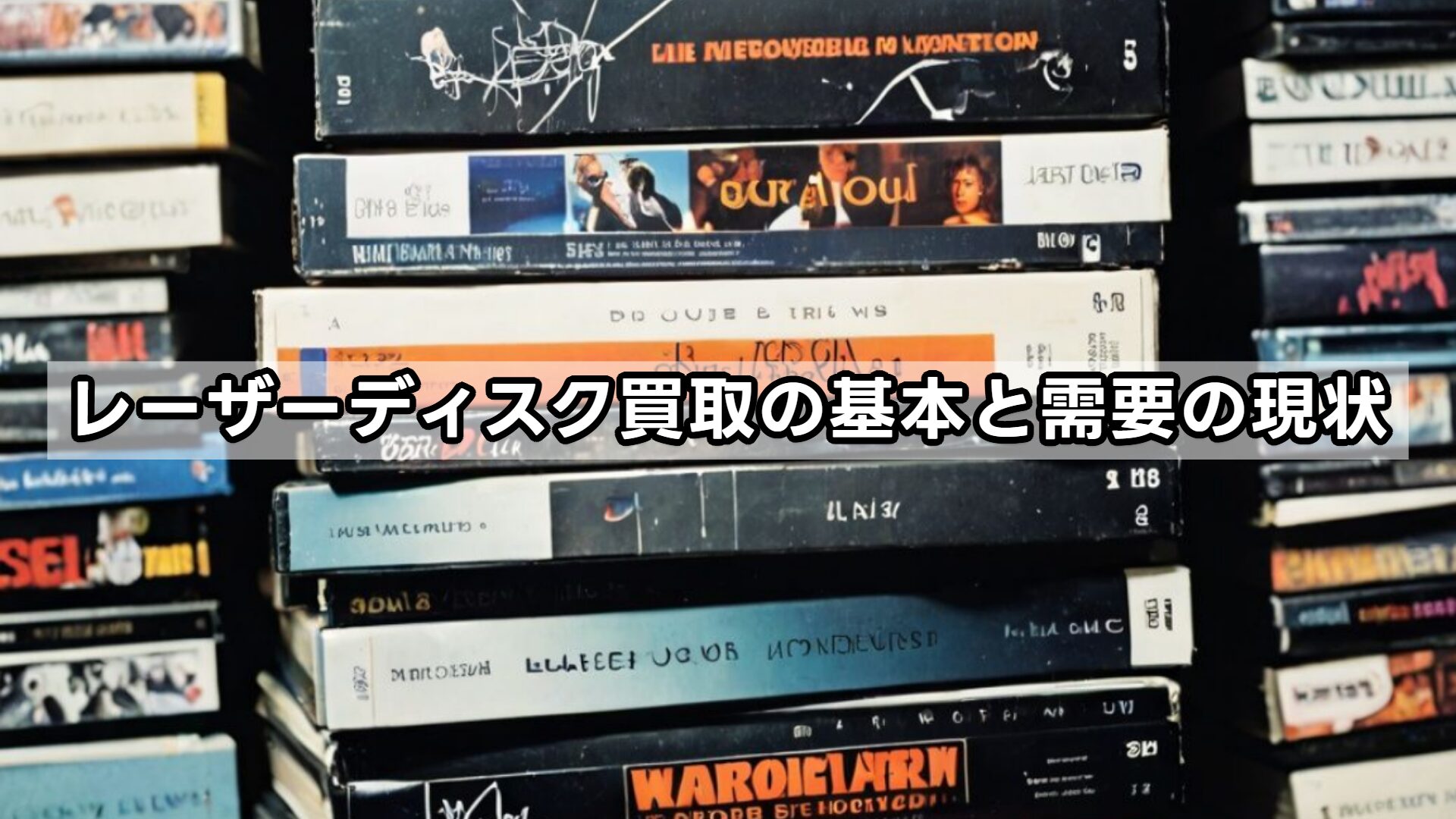 レーザーディスク買取の基本と需要の現状