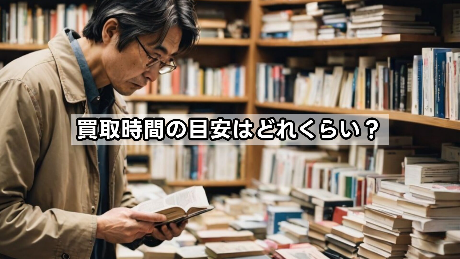 買取時間の目安はどれくらい？