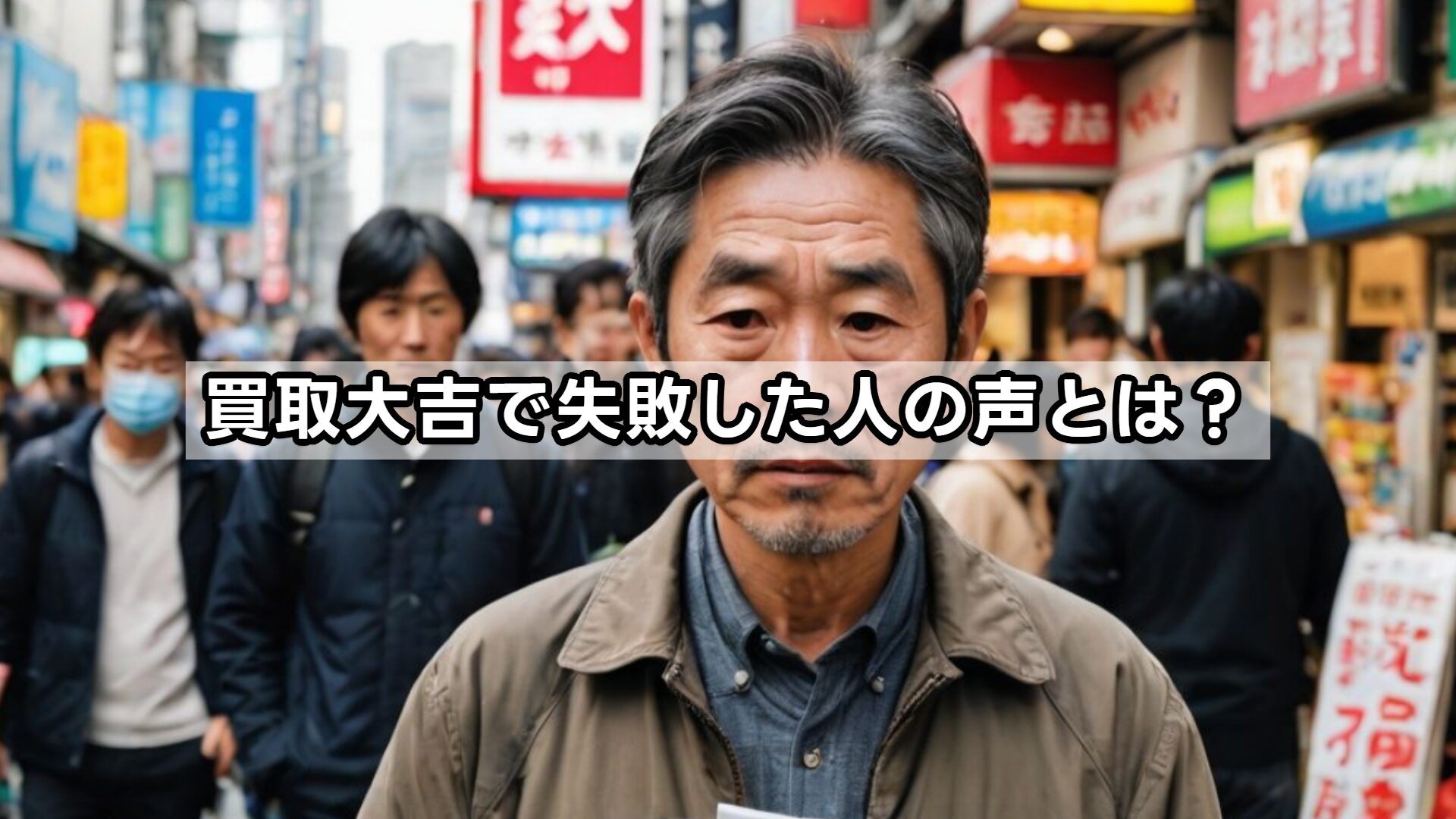 買取大吉で失敗した人の声とは?