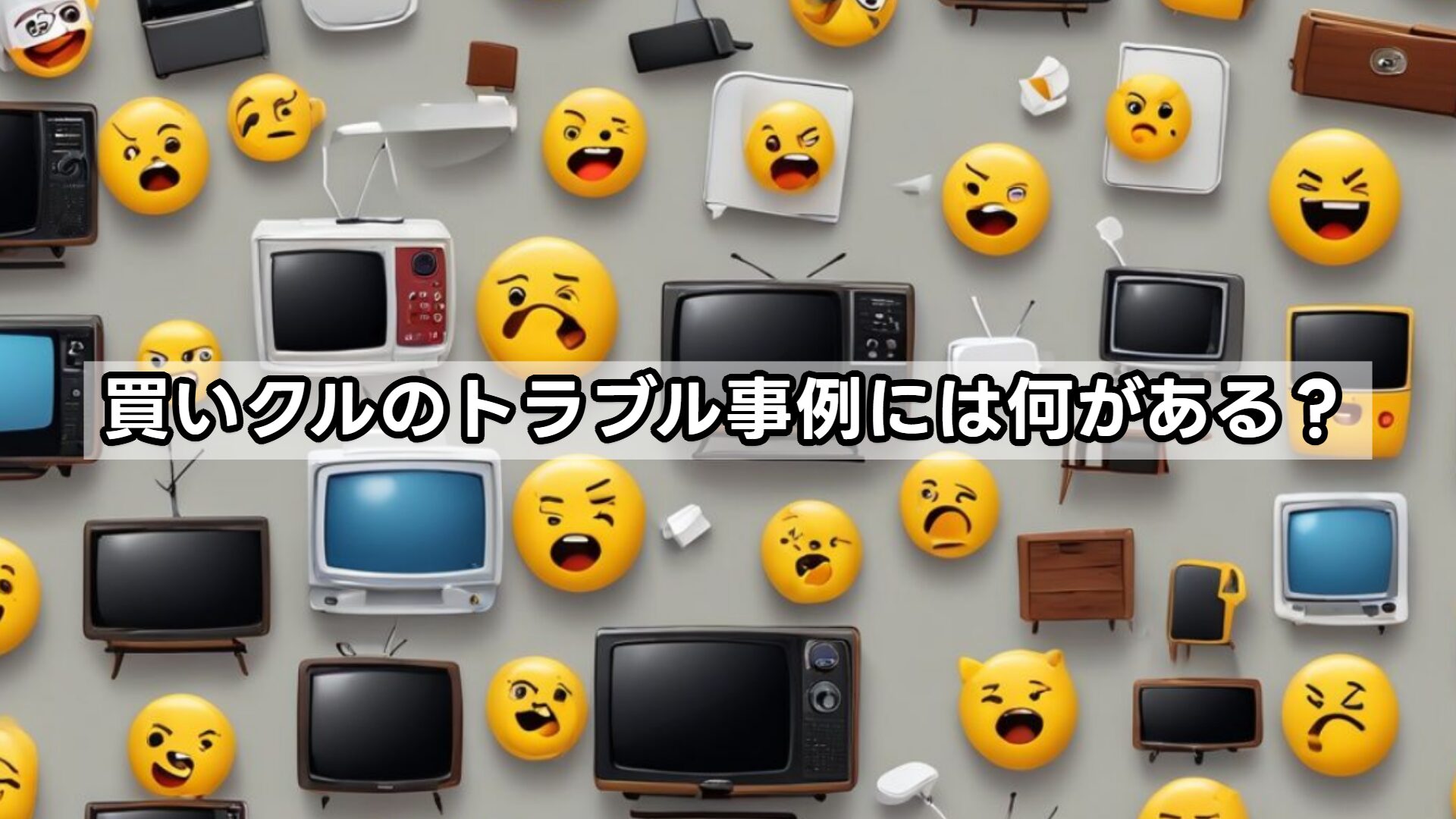 買いクルのトラブル事例には何がある?