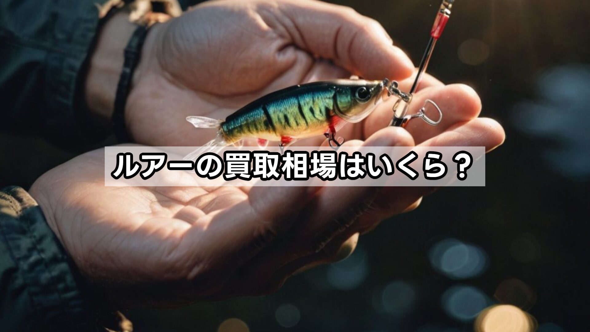 ルアーの買取相場はいくら?