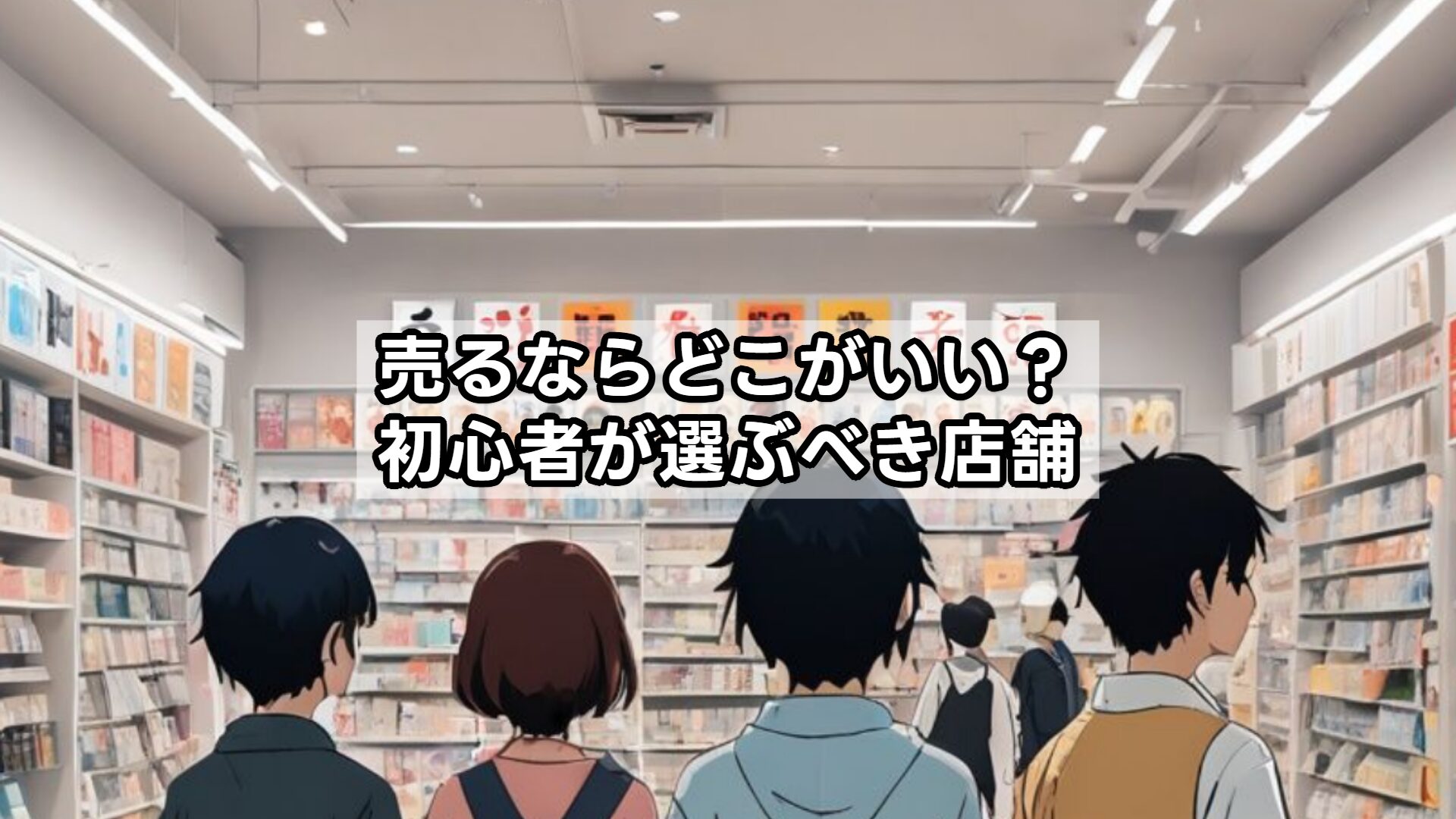 売るならどこがいい?初心者が選ぶべき店舗