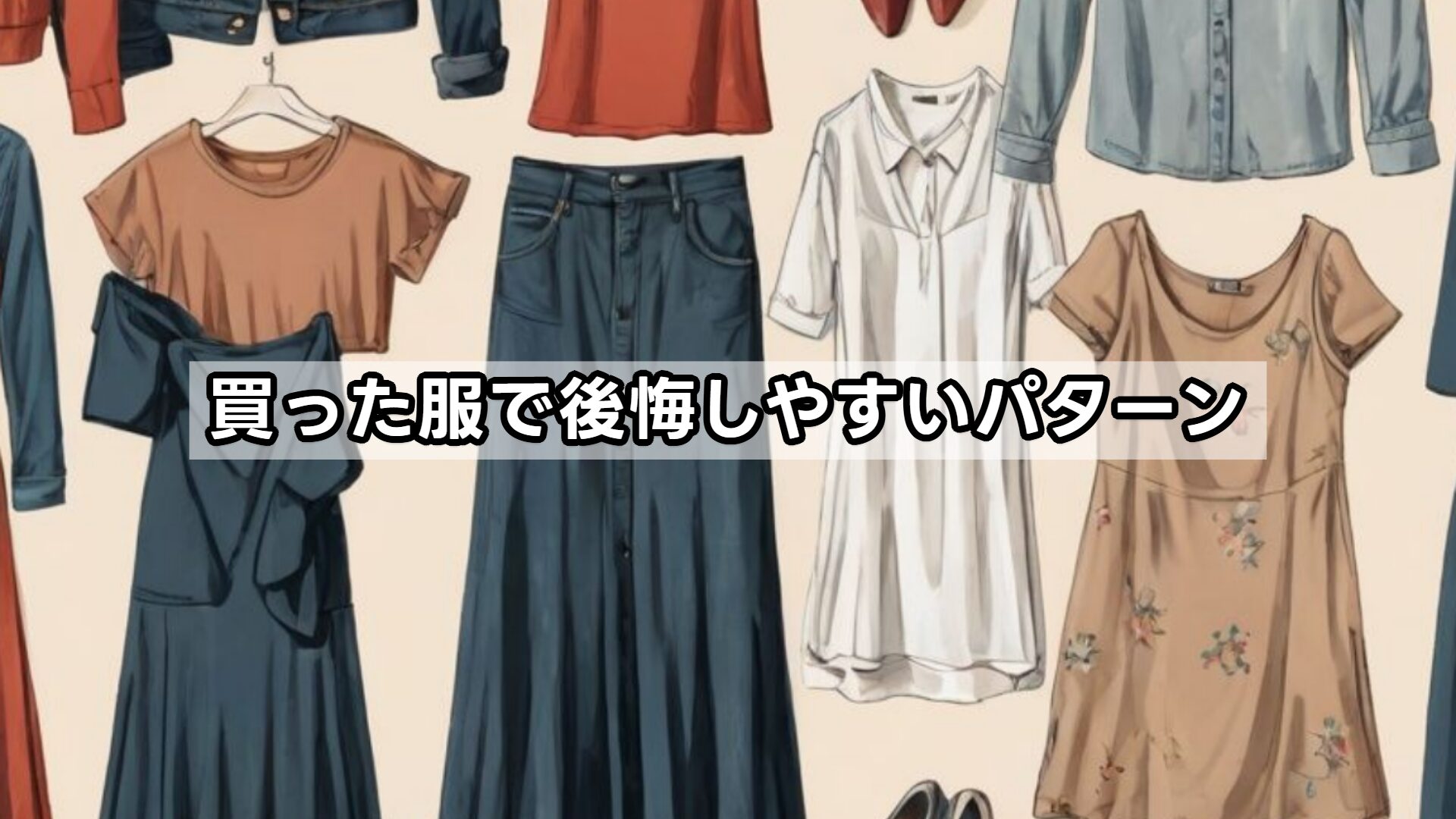 買った服で後悔しやすいパターン