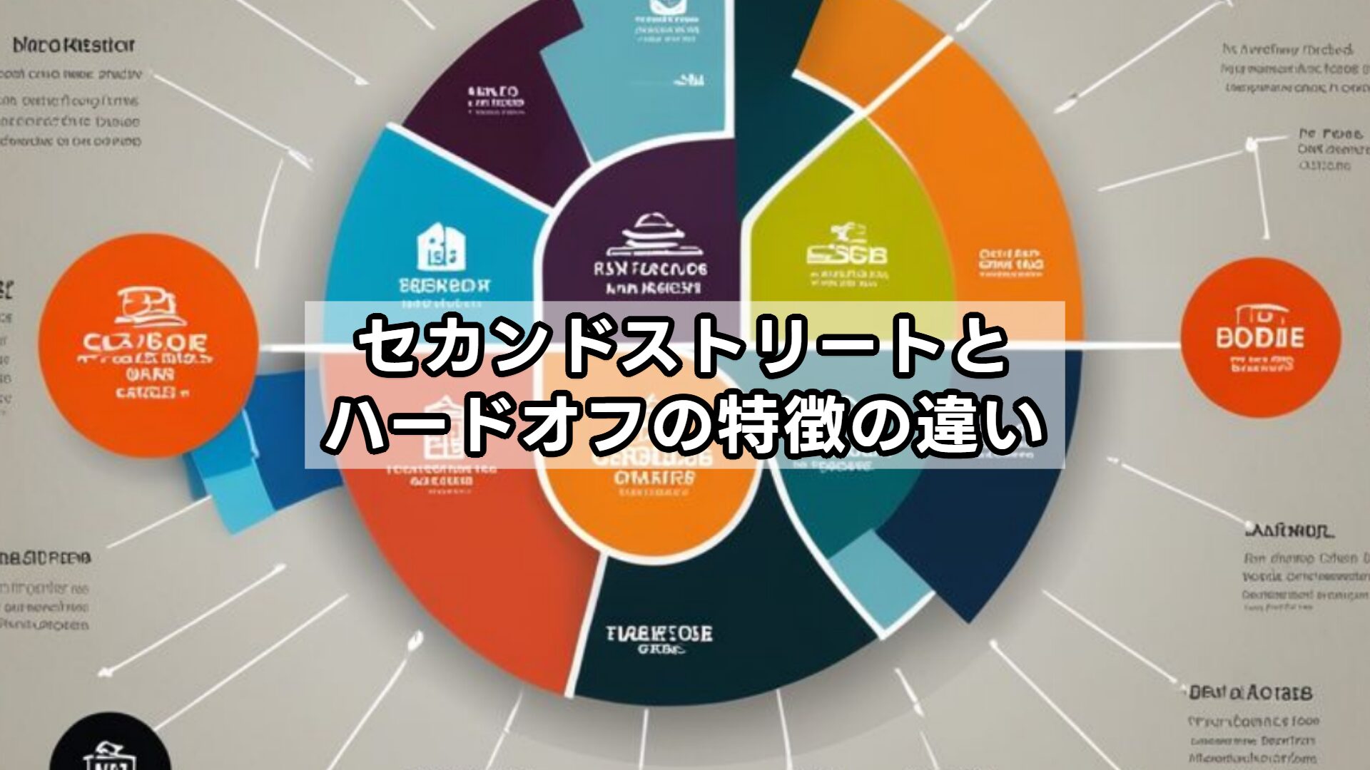 セカンドストリートとハードオフの特徴の違い
