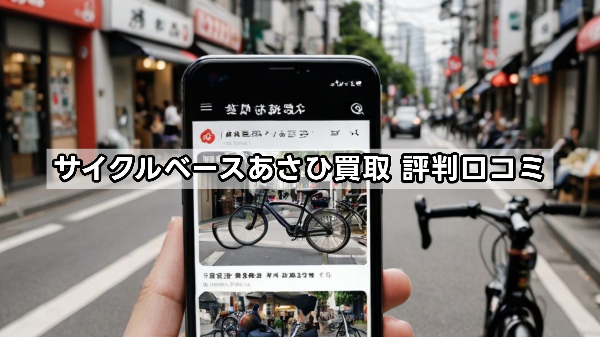 サイクルベースあさひ買取 評判口コミ