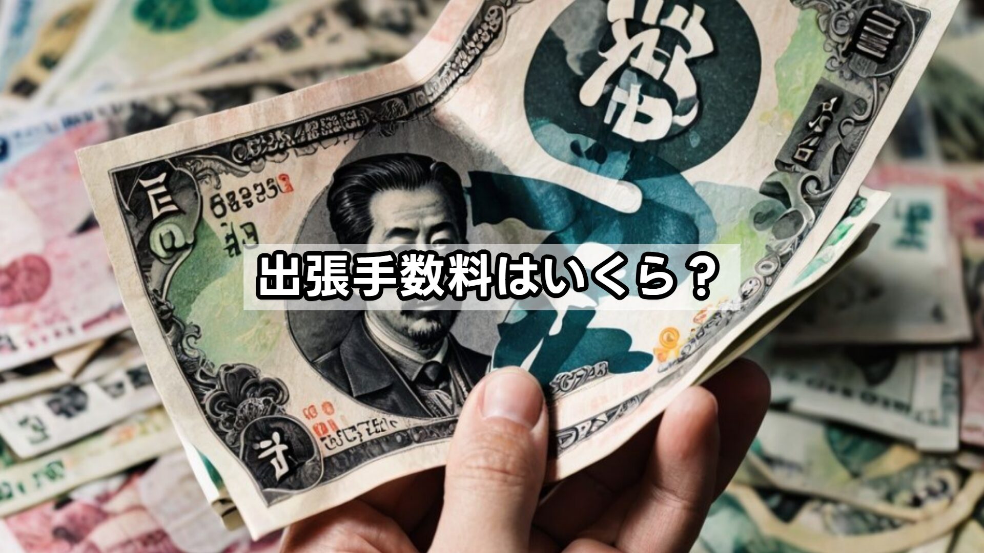 出張手数料はいくら？