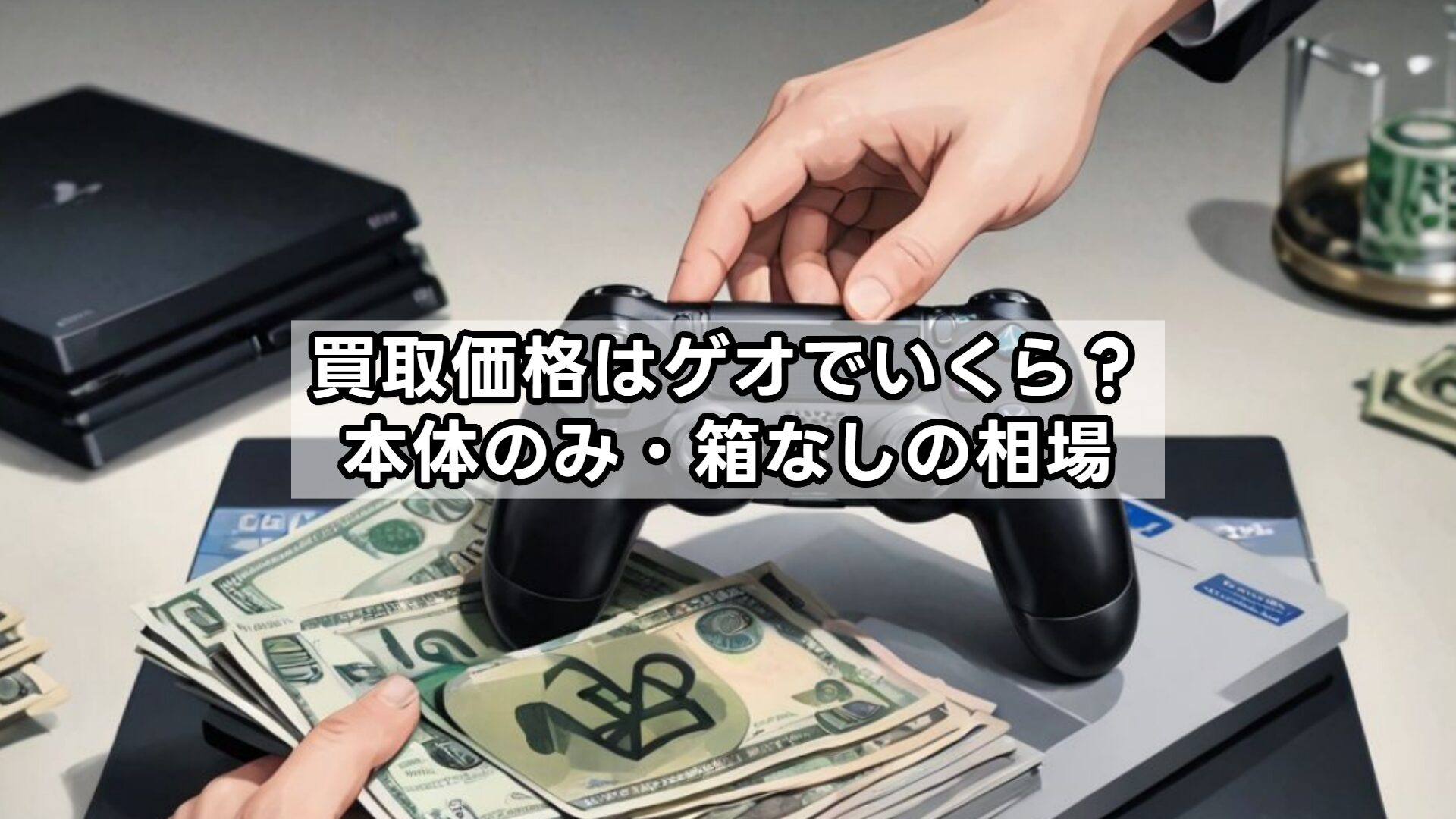 買取価格はゲオでいくら?本体のみ・箱なしの相場
