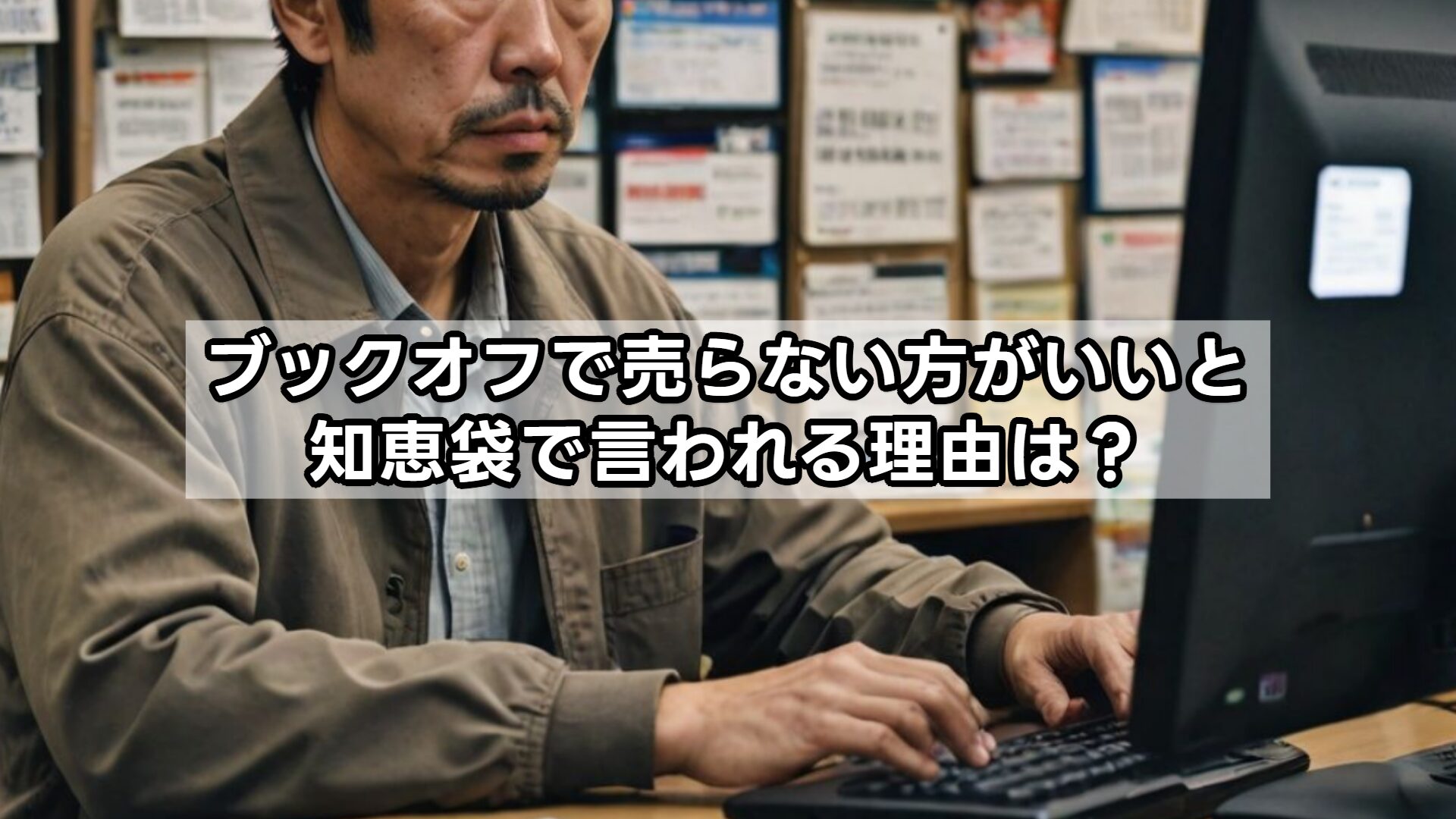 ブックオフで売らない方がいいと知恵袋で言われる理由は?