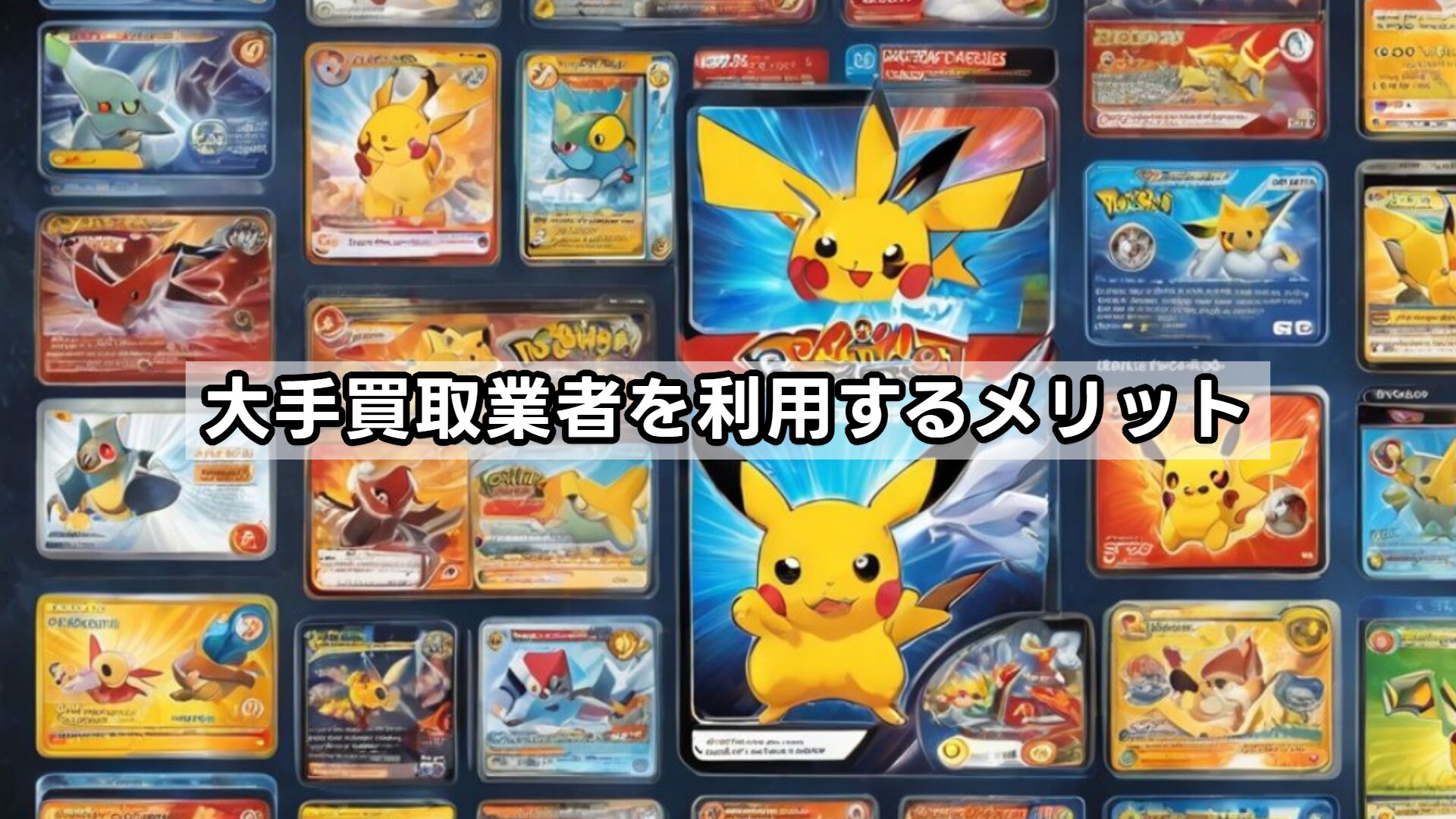 大手買取業者を利用するメリット