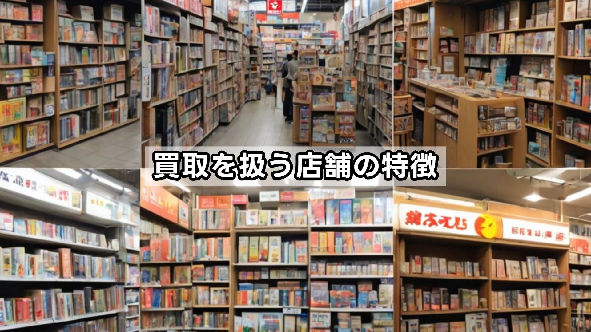 買取を扱う店舗の特徴