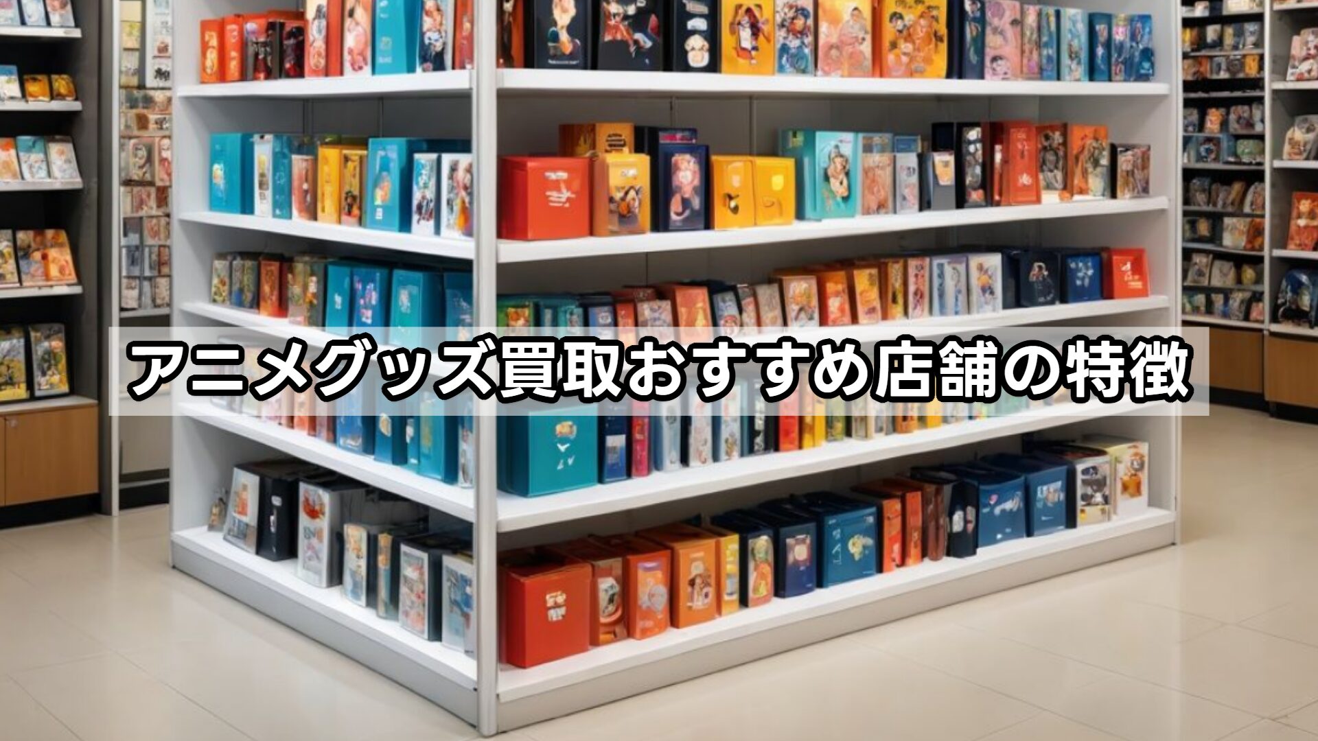 アニメグッズ買取おすすめ店舗の特徴