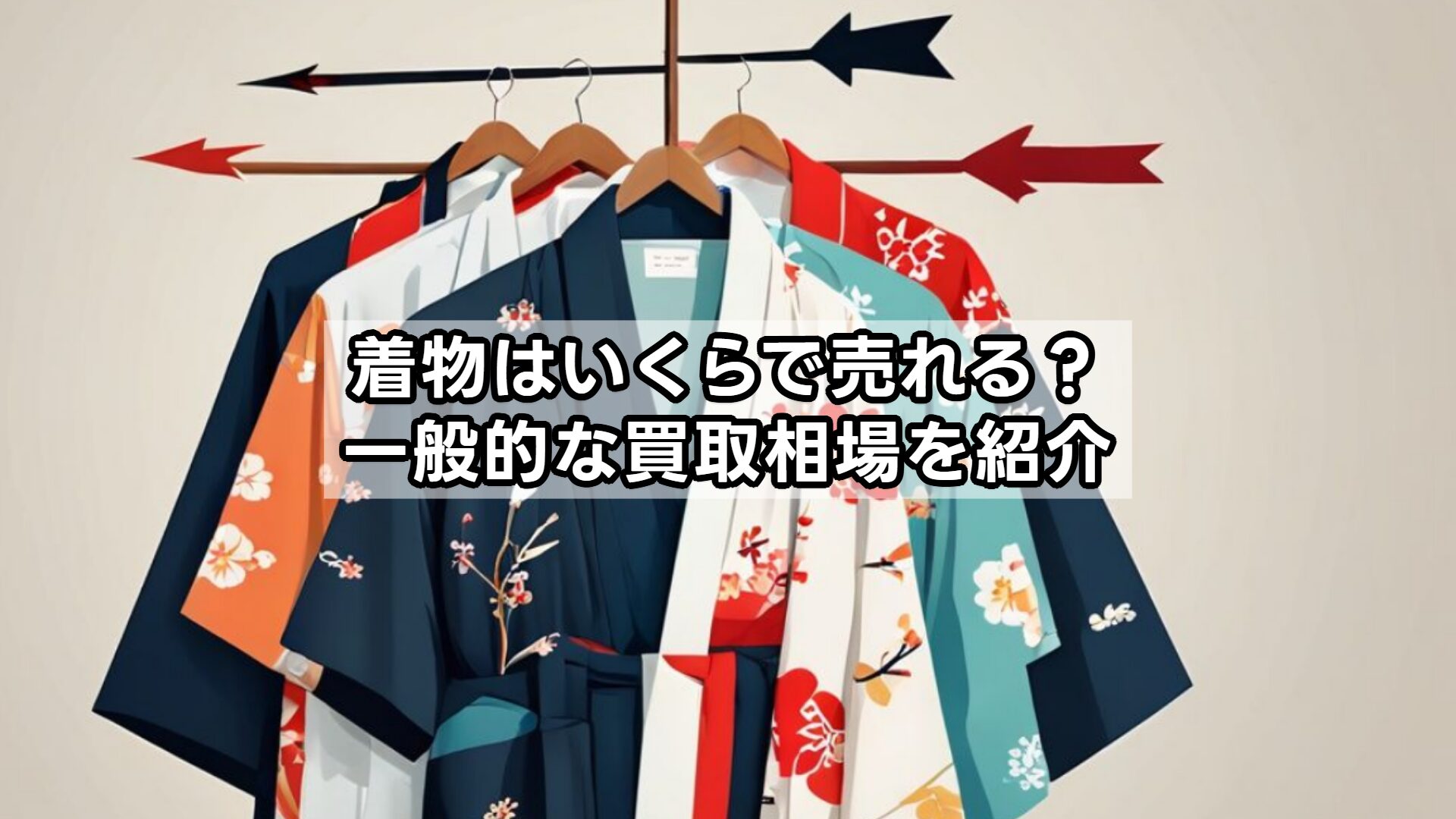 着物はいくらで売れる？一般的な買取相場を紹介