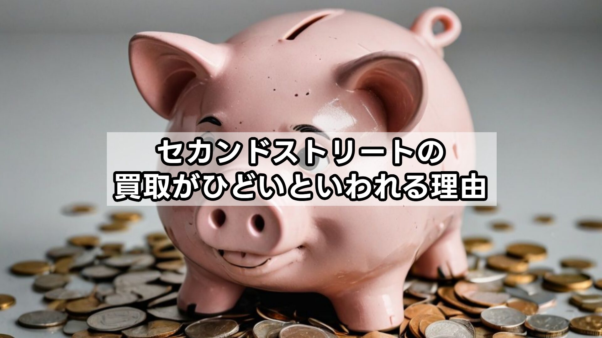 セカンドストリートの買取がひどいといわれる理由