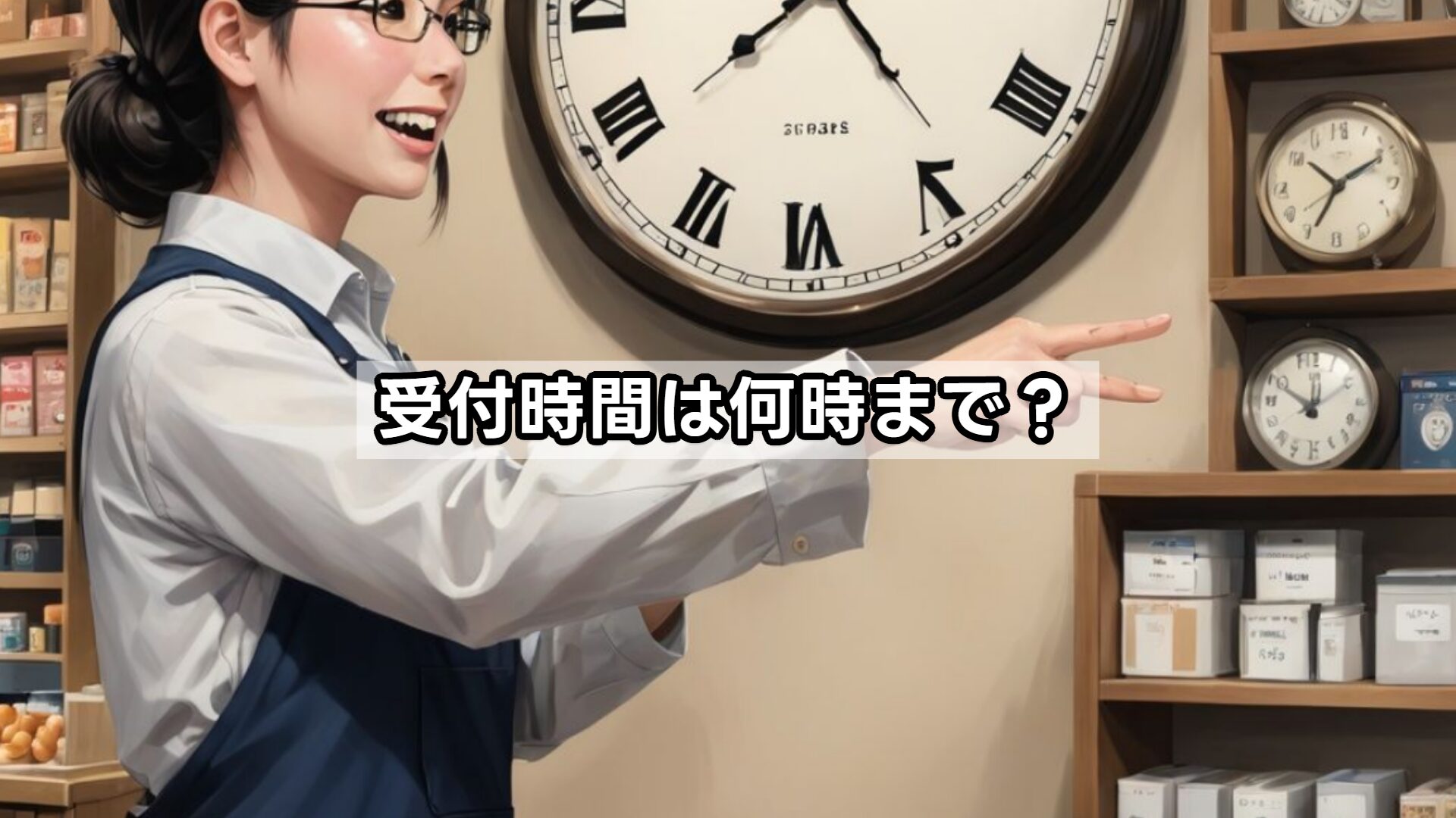 受付時間は何時まで？