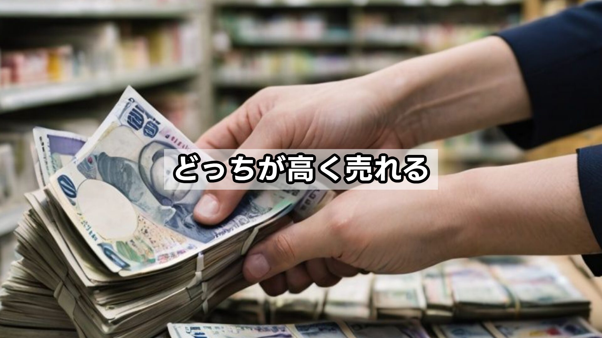 どっちが高く売れる