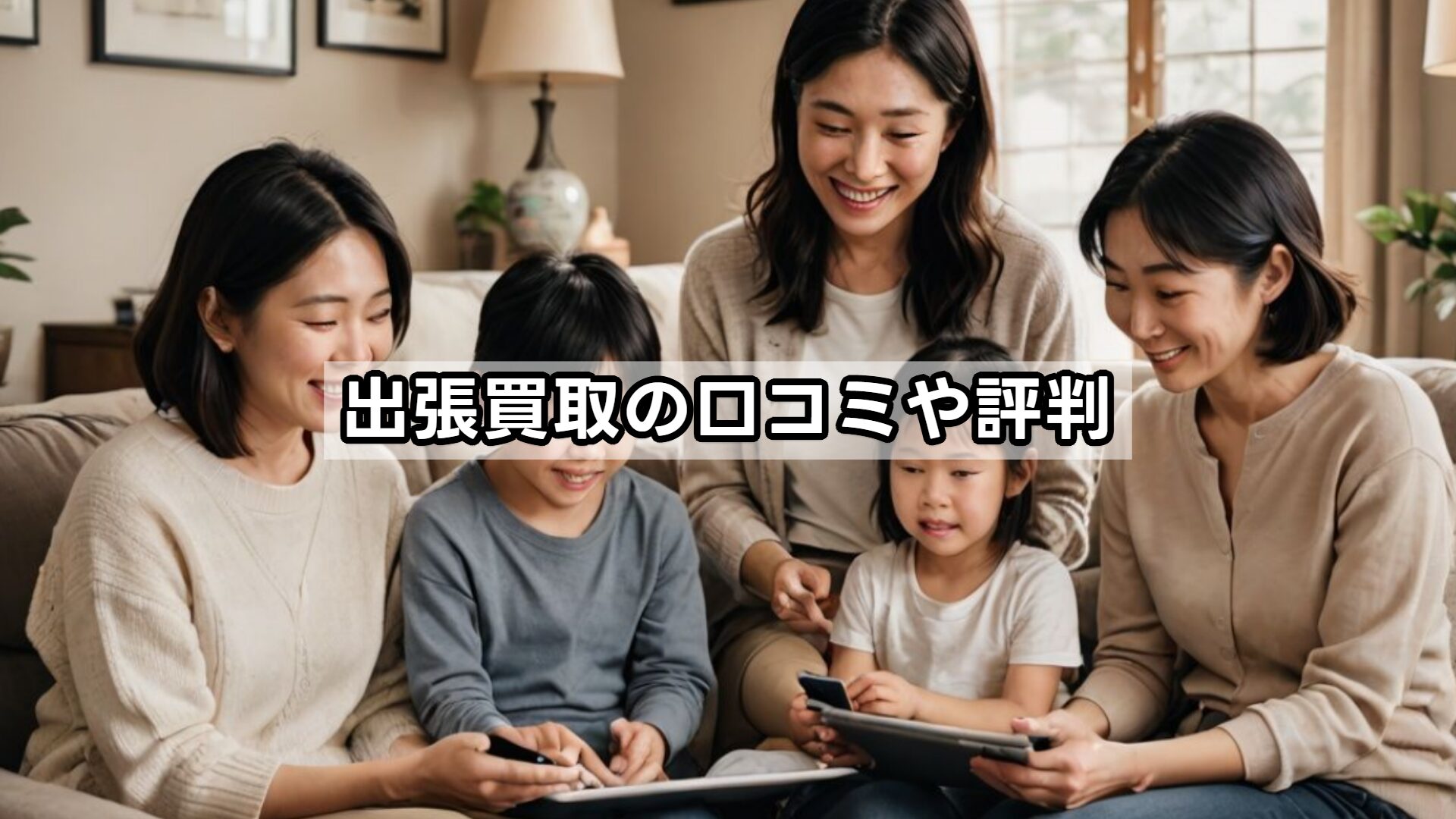 出張買取の口コミや評判